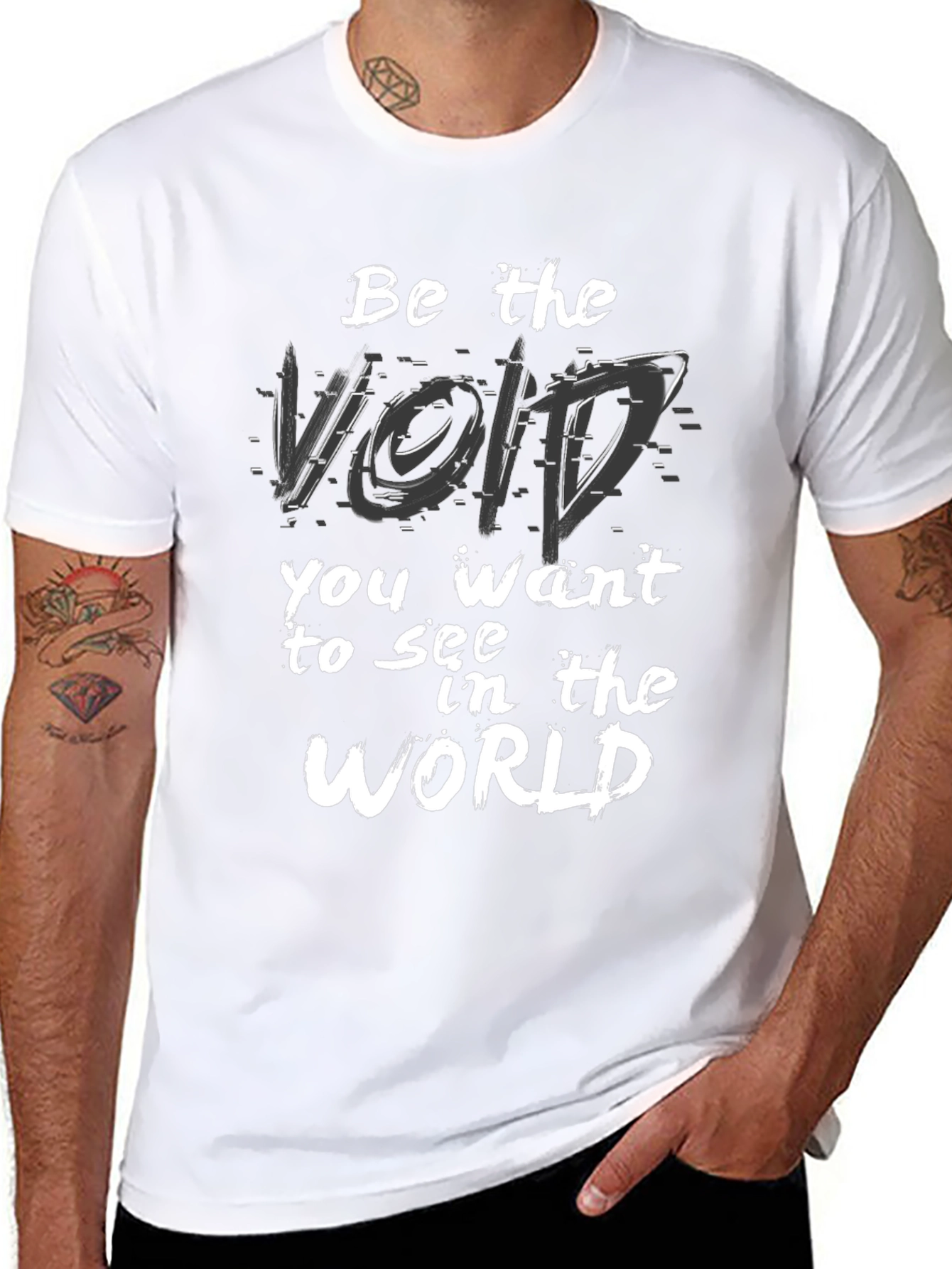 Be the Void T-Shirt - Stylish Graphic Tee