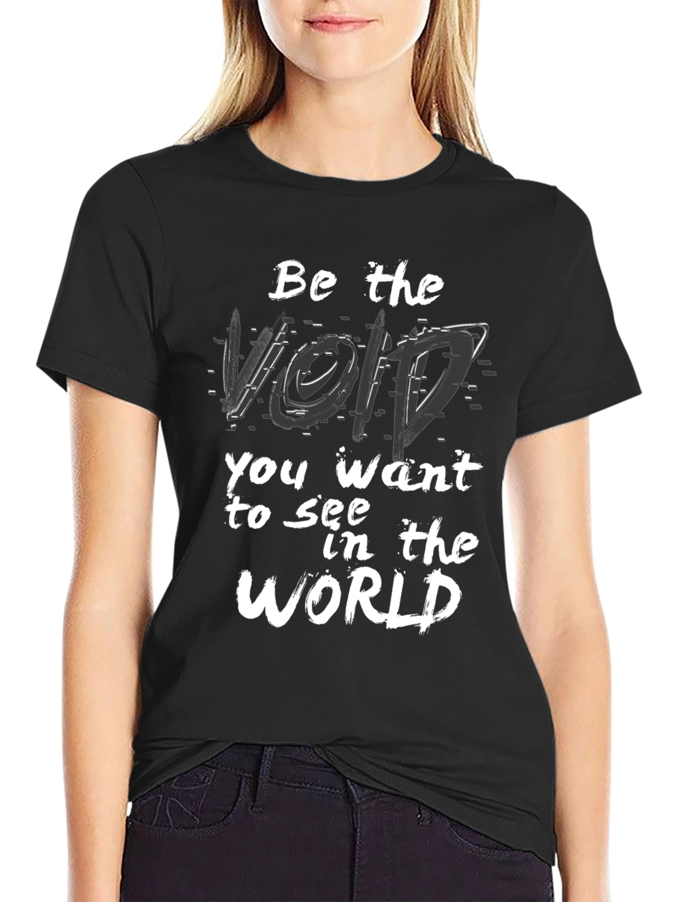 Be the Void T-Shirt - Stylish Graphic Tee