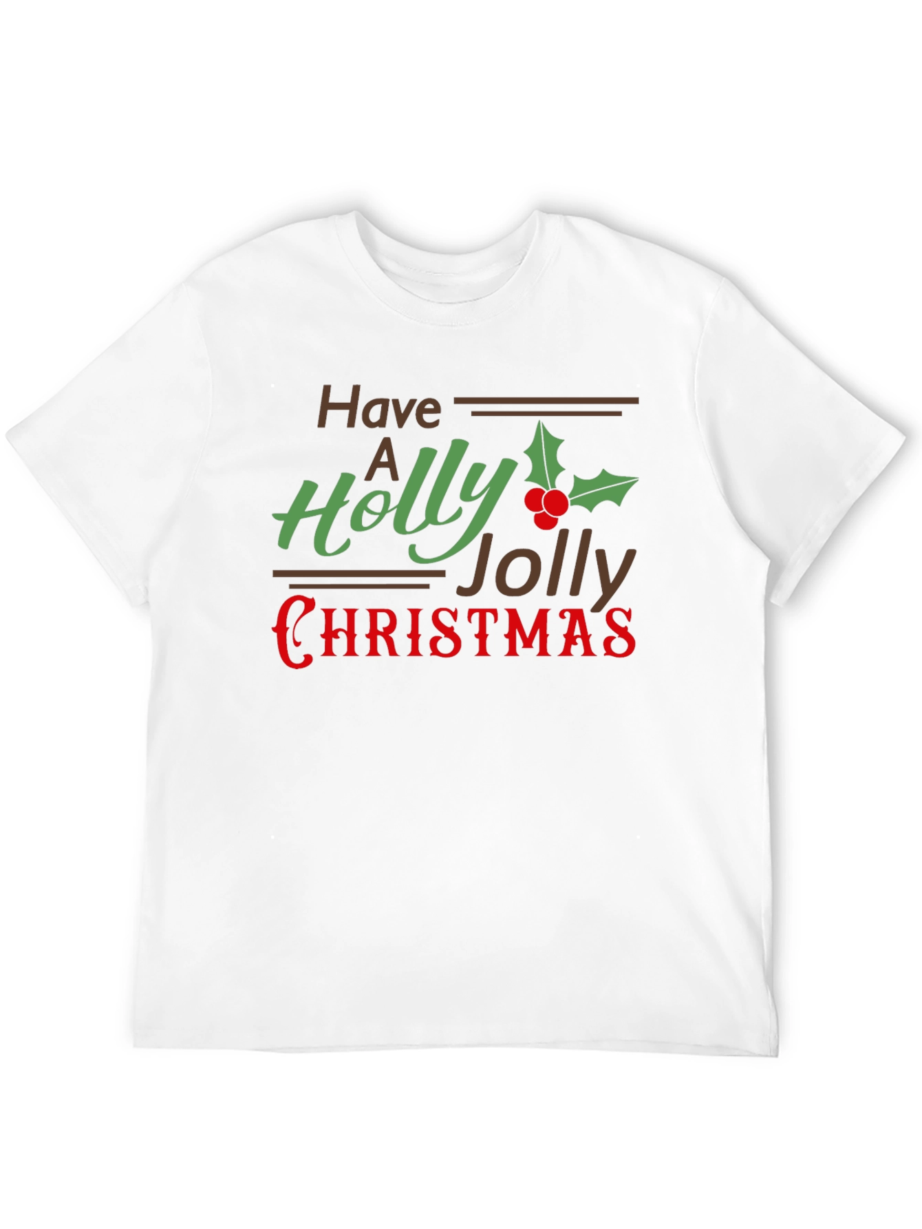 Holly Jolly Christmas Graphic Tee