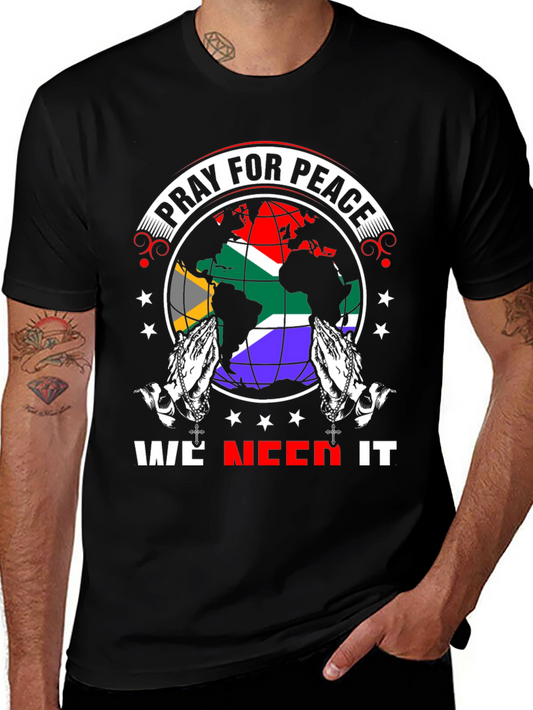 Pray For Peace T-Shirt - We Need It Tee