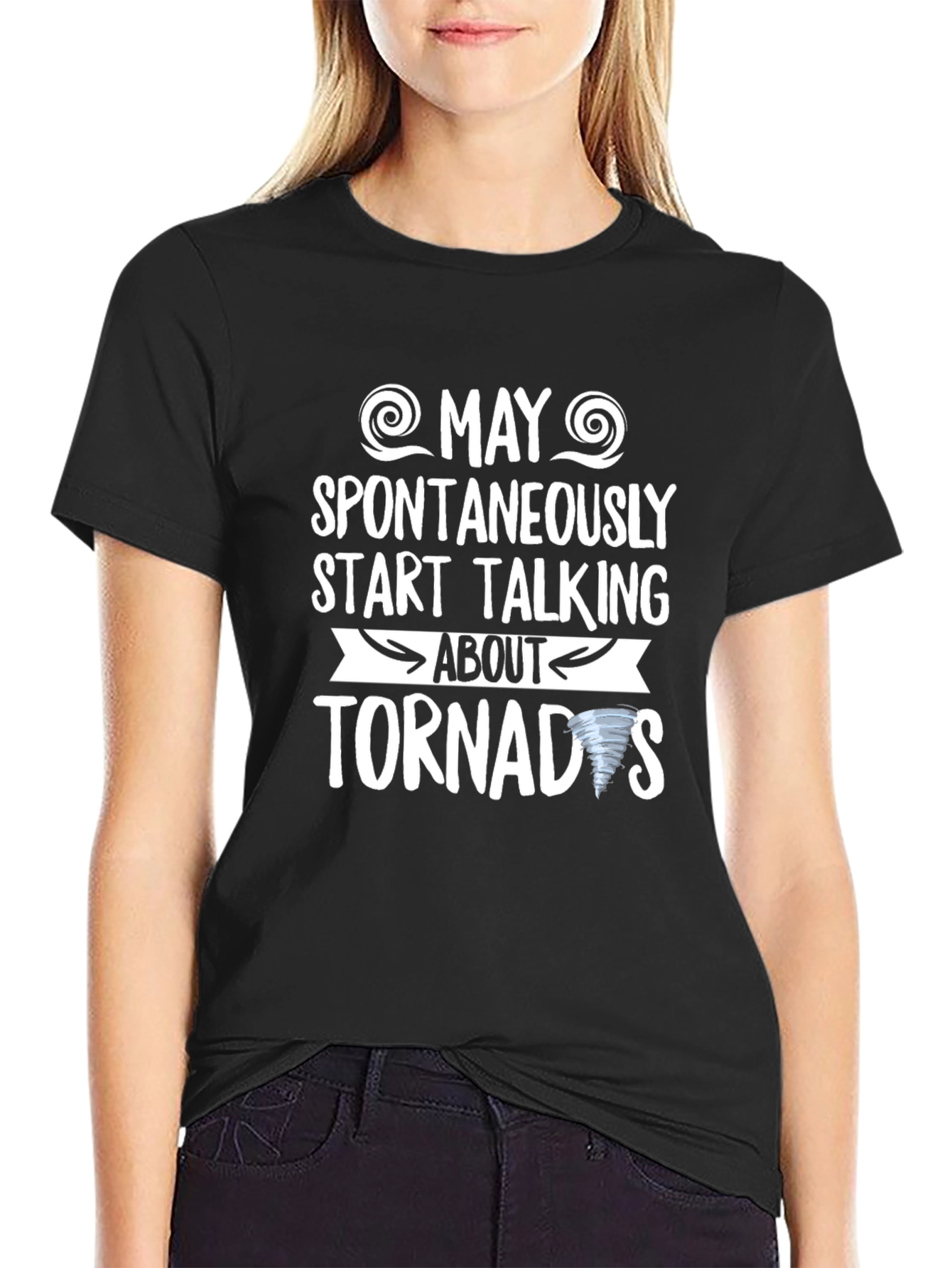 Tornado Enthusiast Novelty Graphic Tee