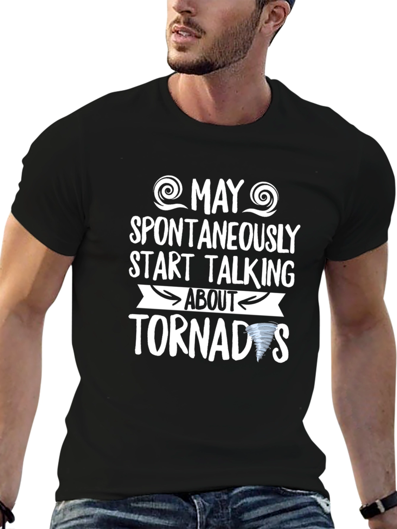 Tornado Enthusiast Novelty Graphic Tee