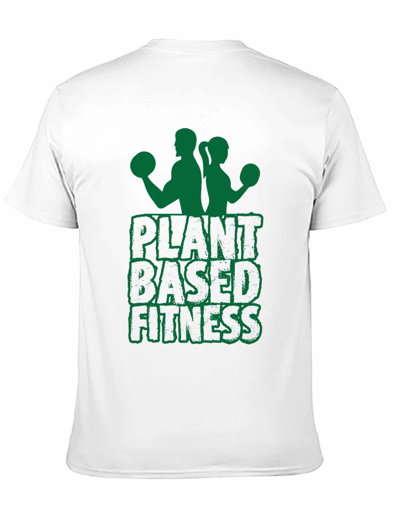 Plant Based Fitness Graphic Tee - Black