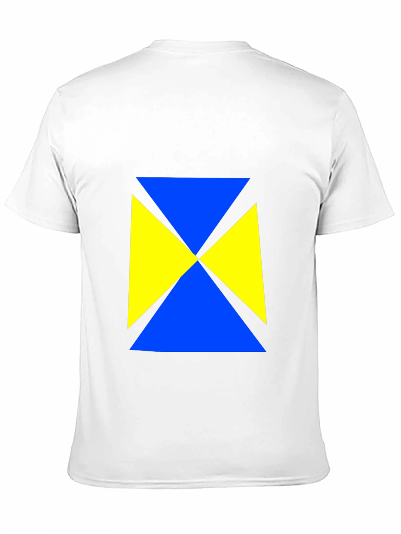 Geometric Triangle Tee - Bold & Stylish