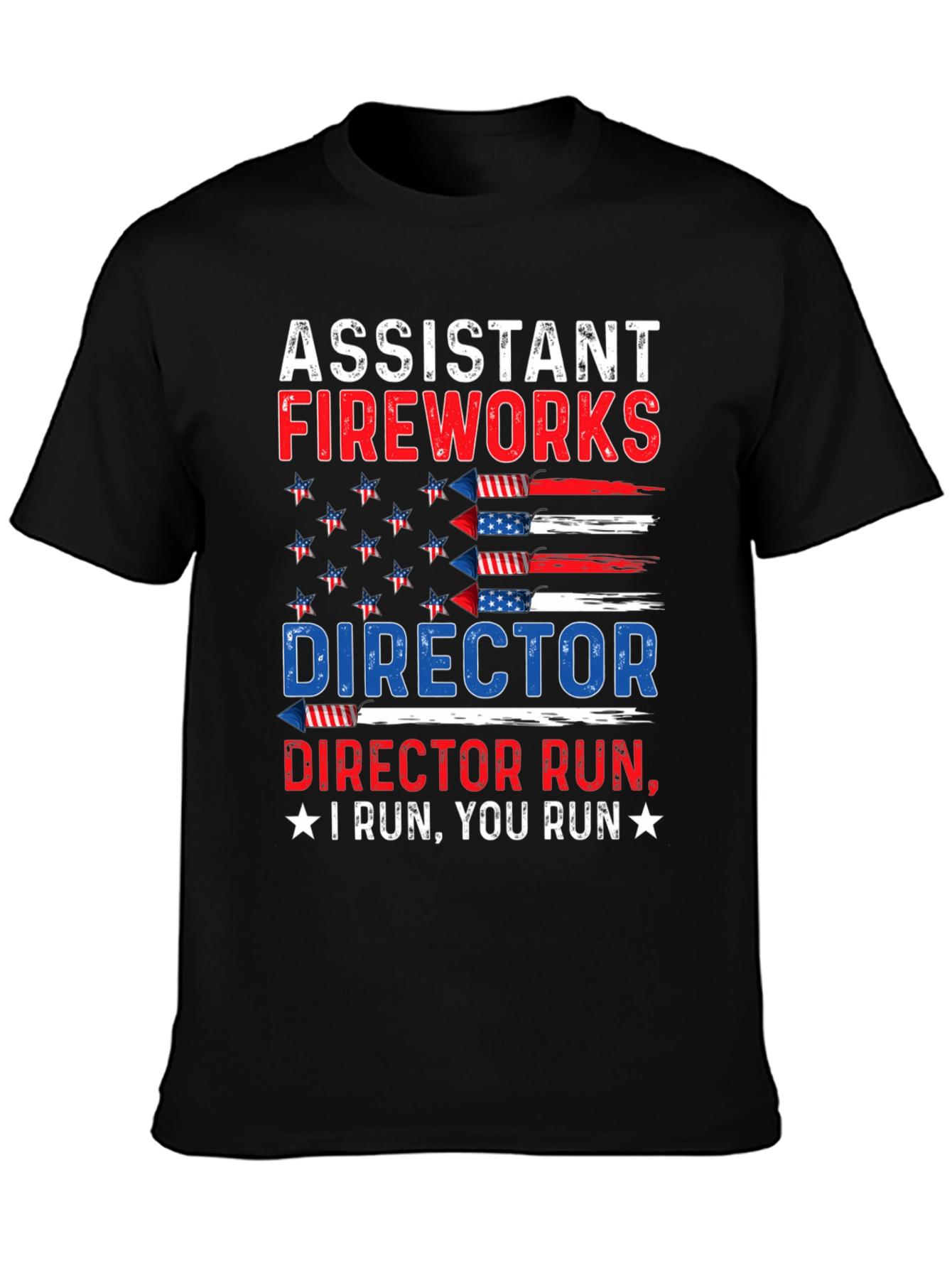 Assistant Fireworks Director Patriotic T-Shirt