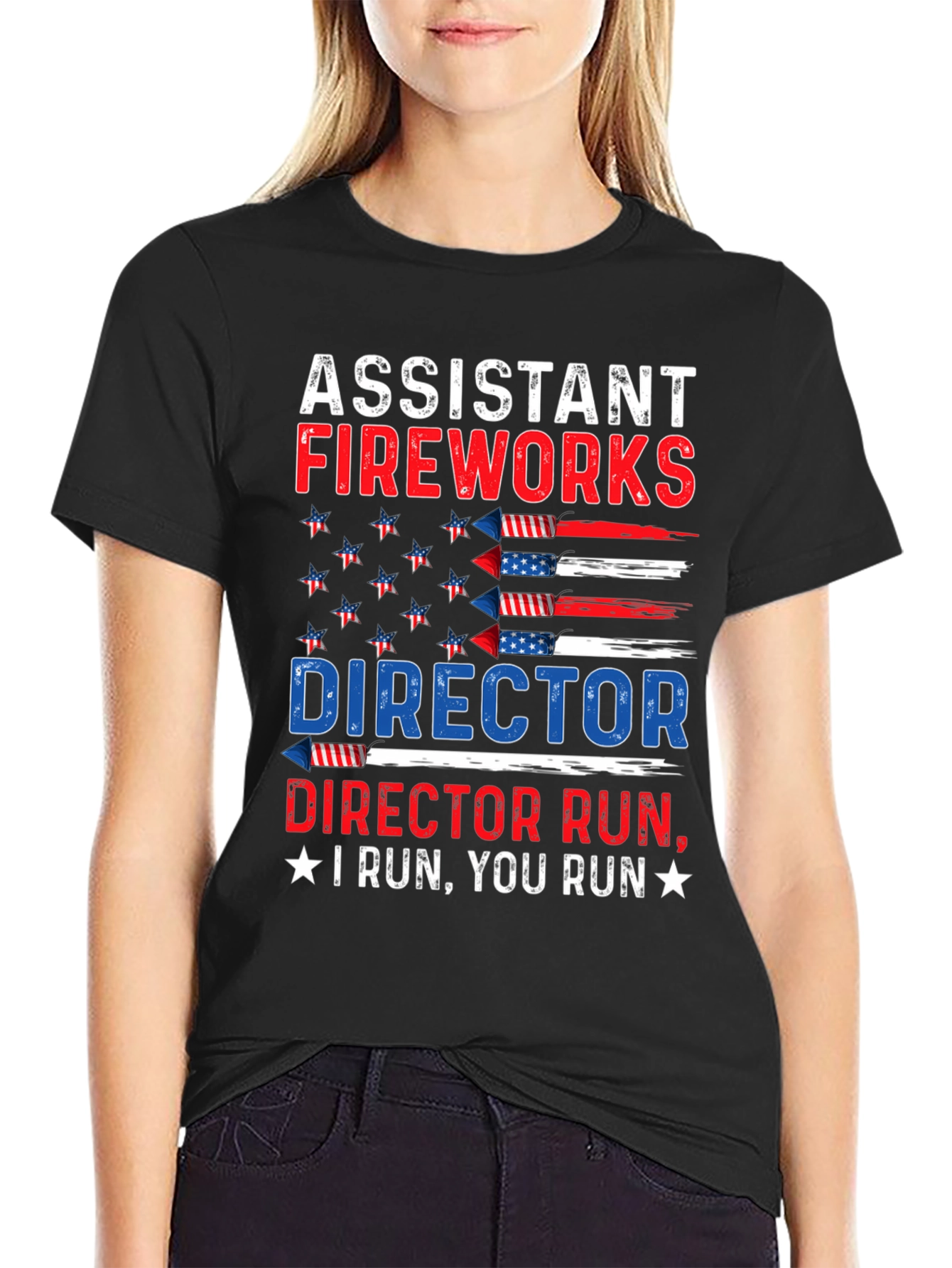 Assistant Fireworks Director Patriotic T-Shirt