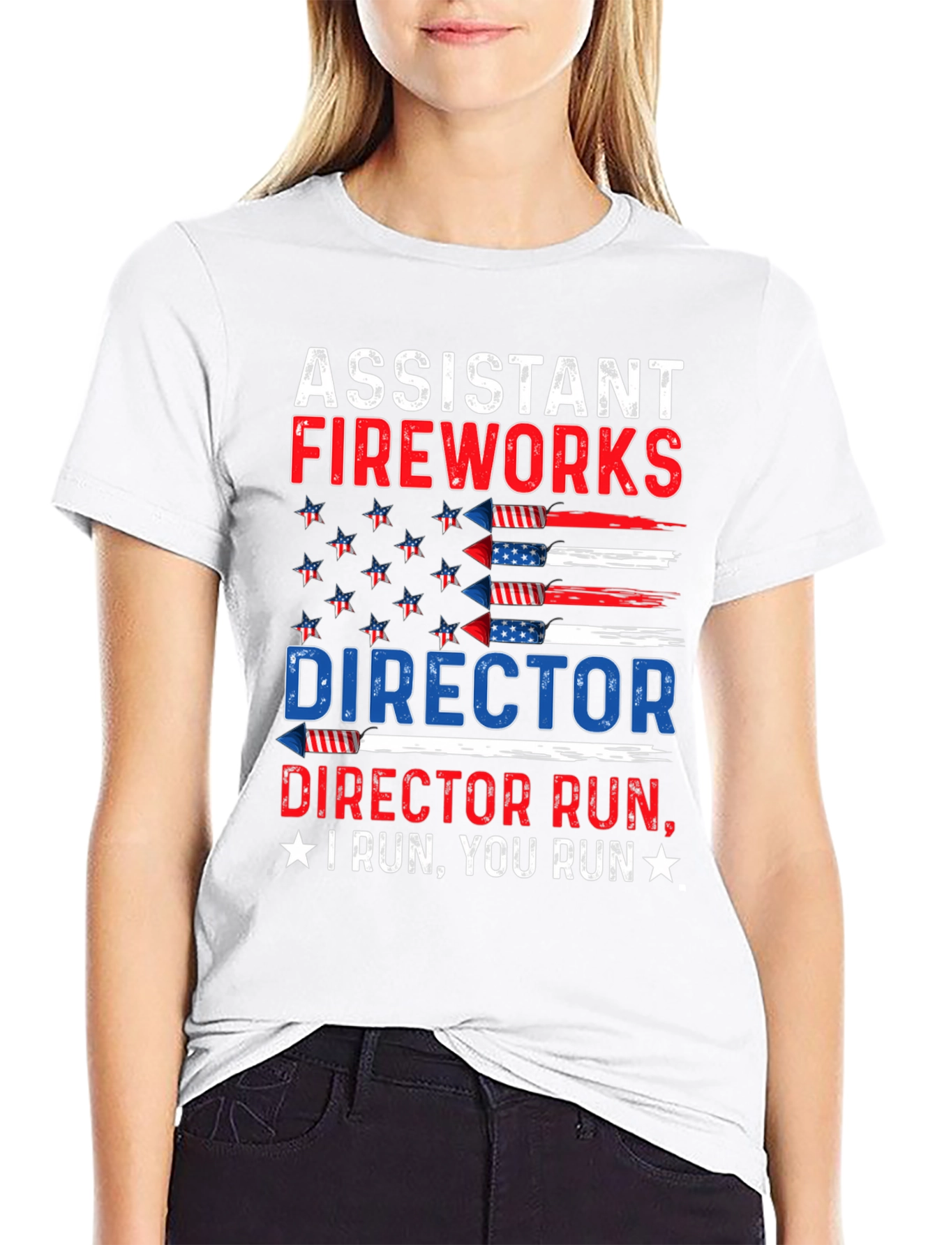 Assistant Fireworks Director Patriotic T-Shirt