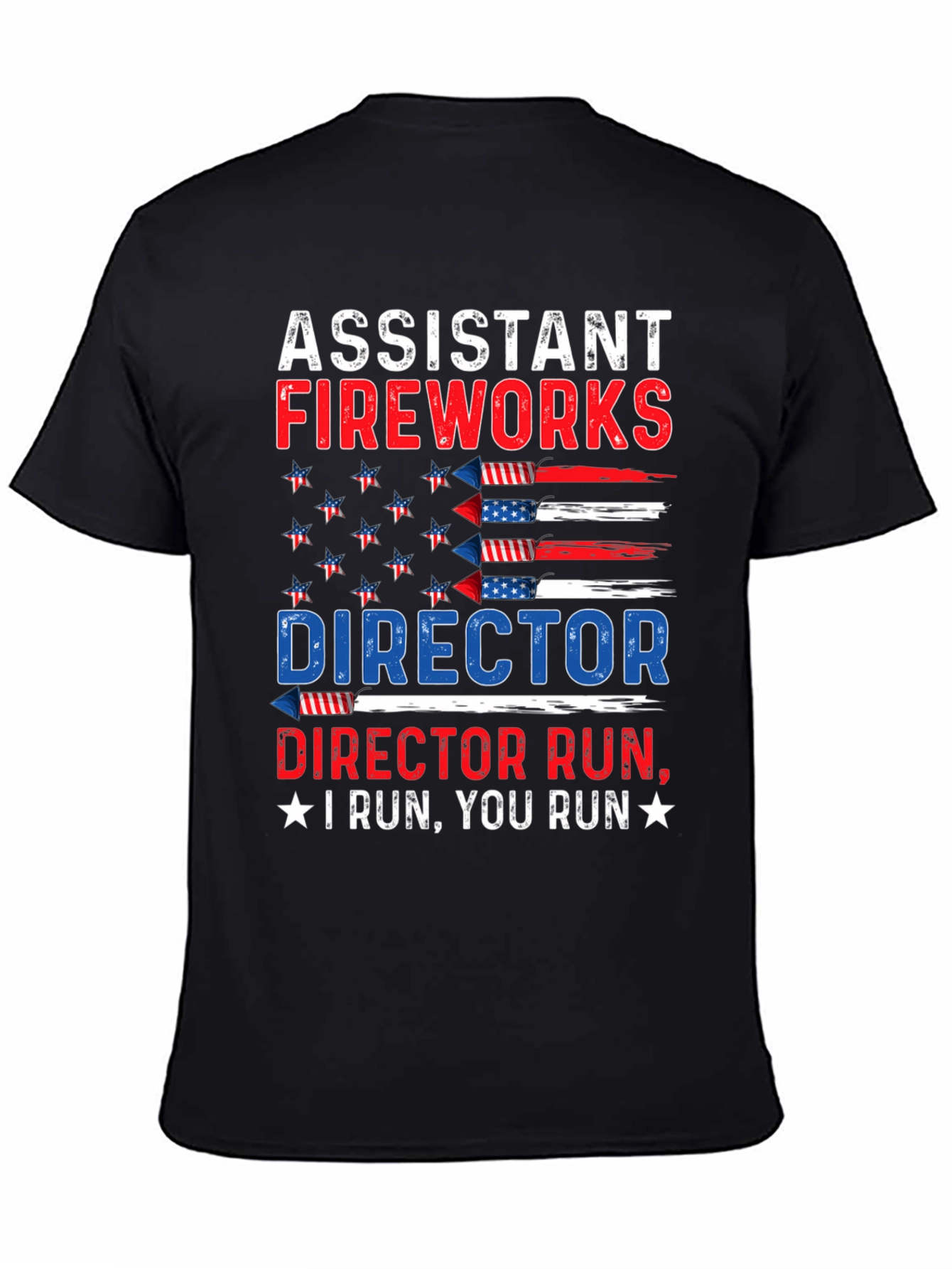 Assistant Fireworks Director Patriotic T-Shirt