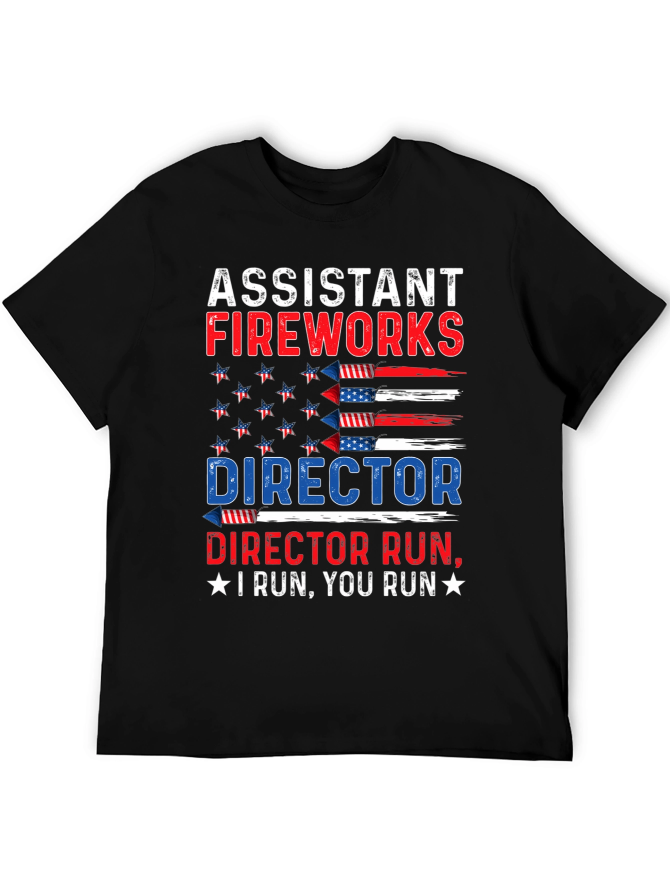 Assistant Fireworks Director Patriotic T-Shirt