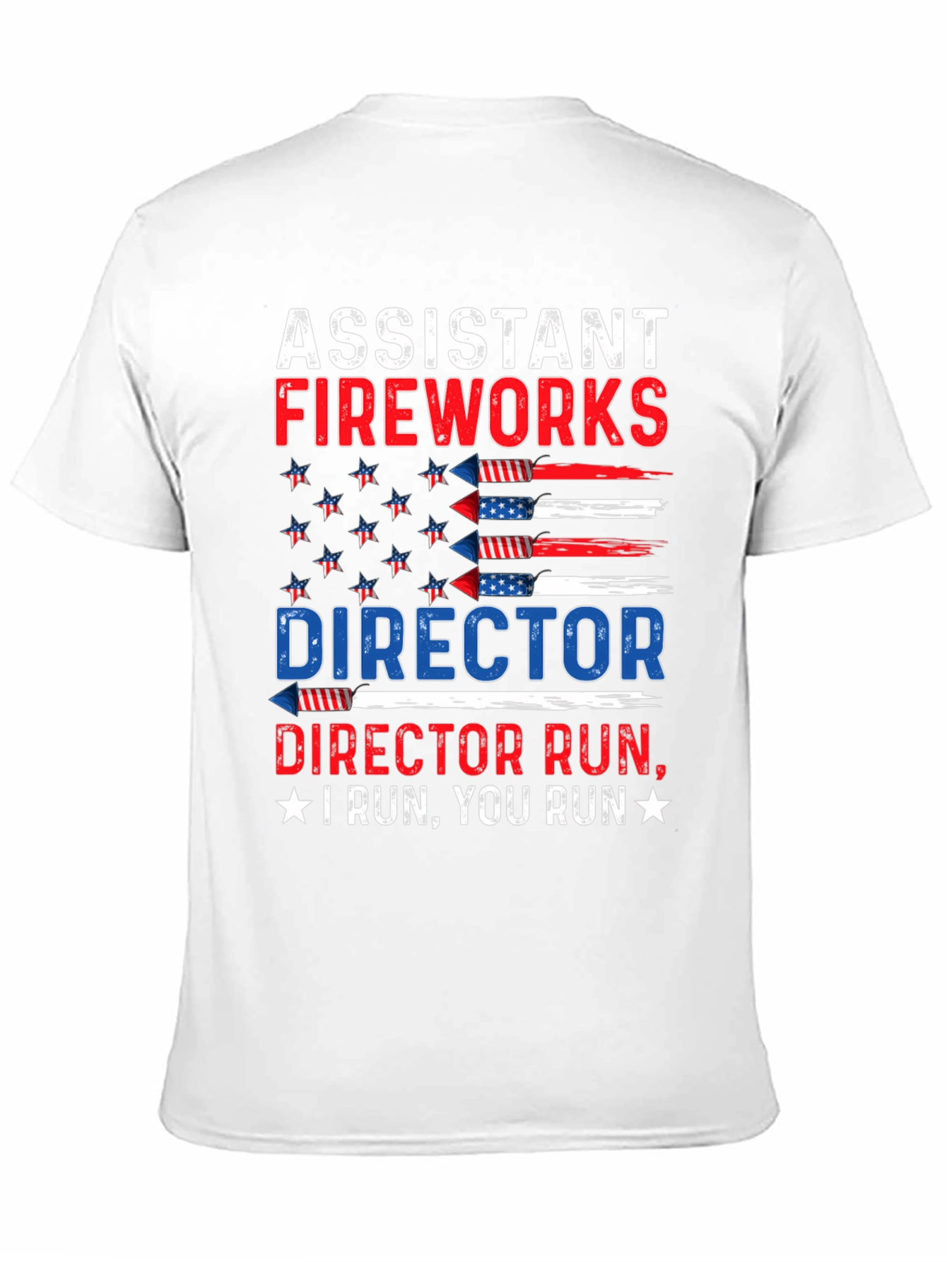 Assistant Fireworks Director Patriotic T-Shirt