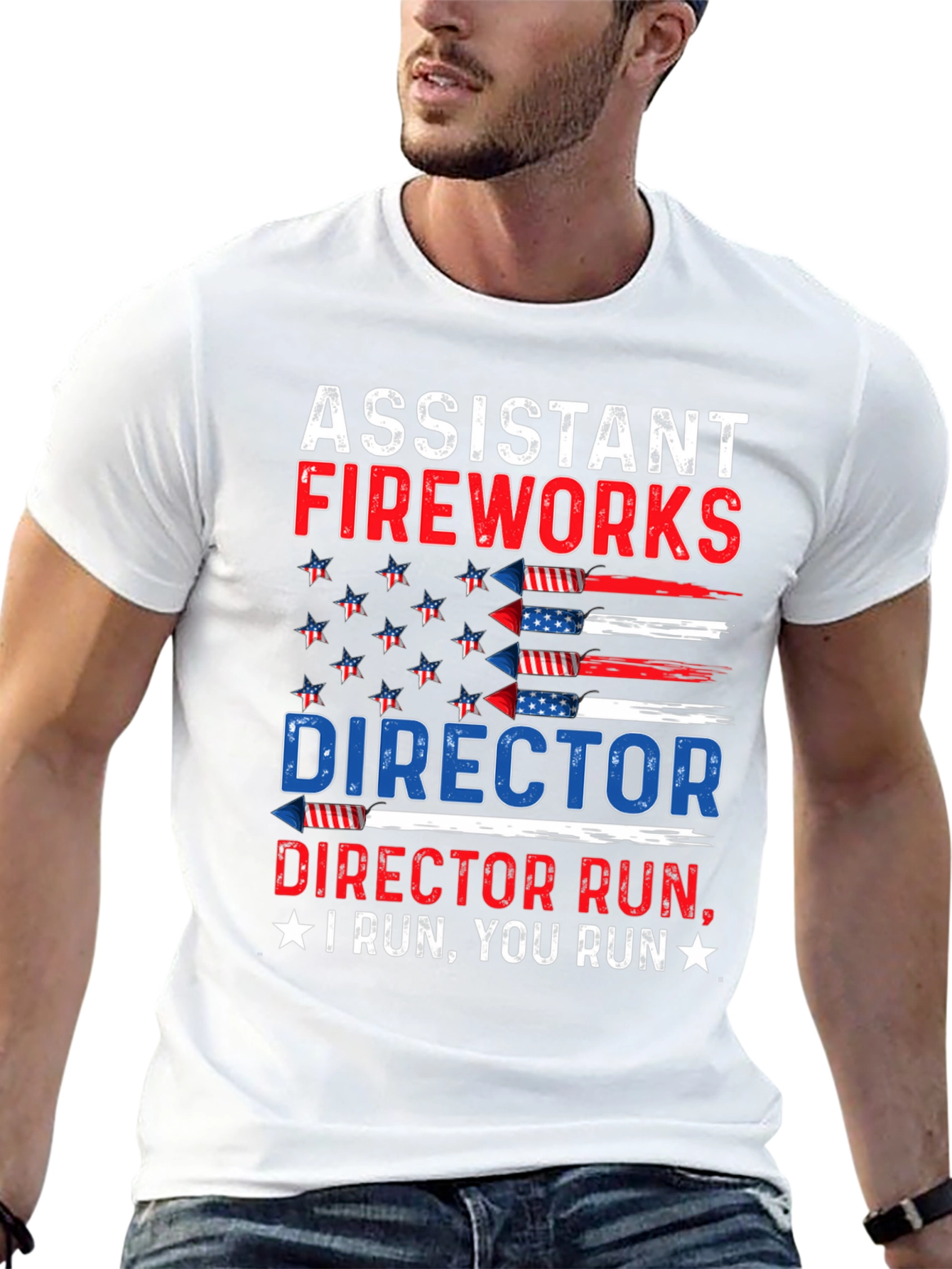 Assistant Fireworks Director Patriotic T-Shirt