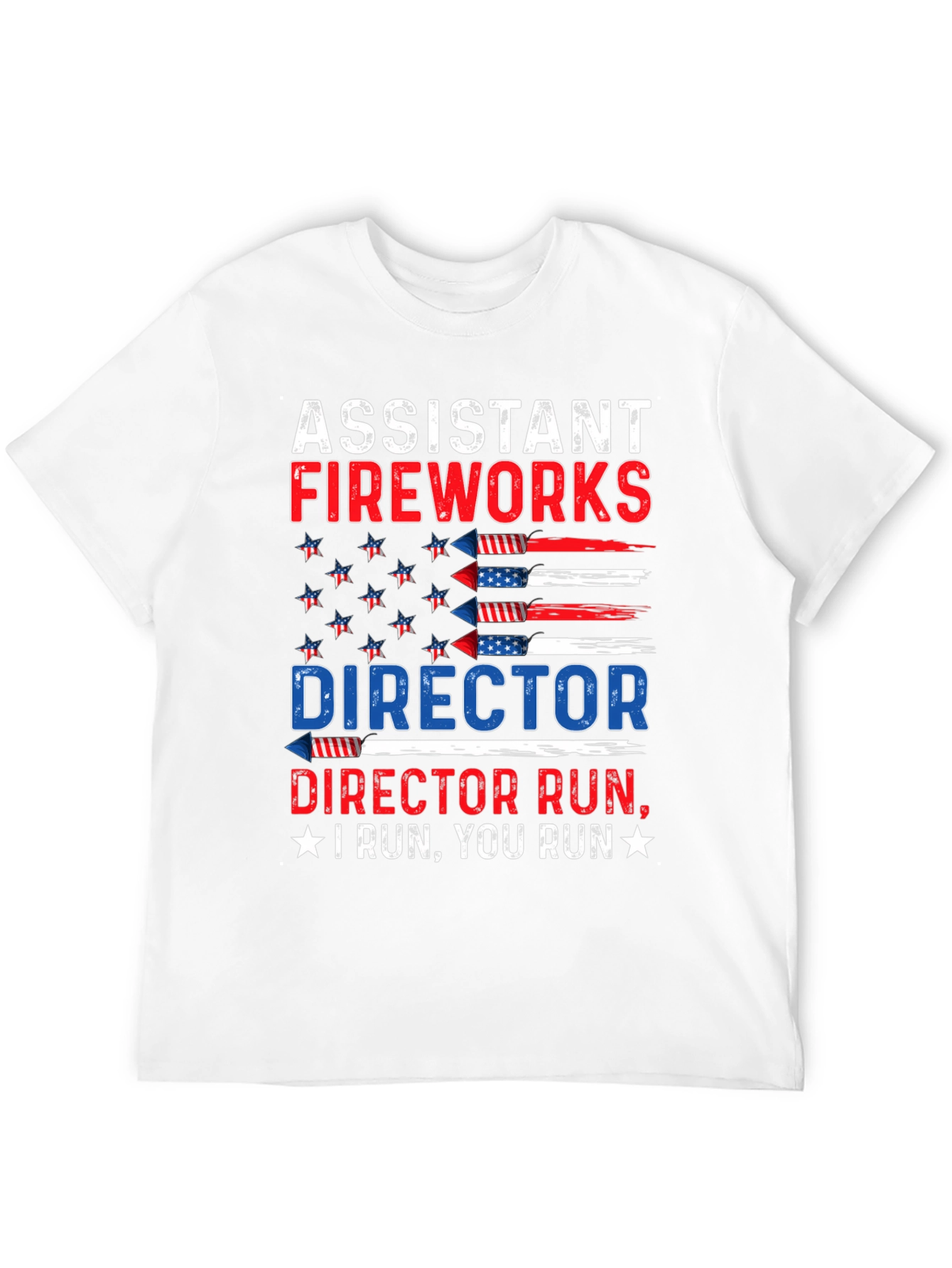 Assistant Fireworks Director Patriotic T-Shirt