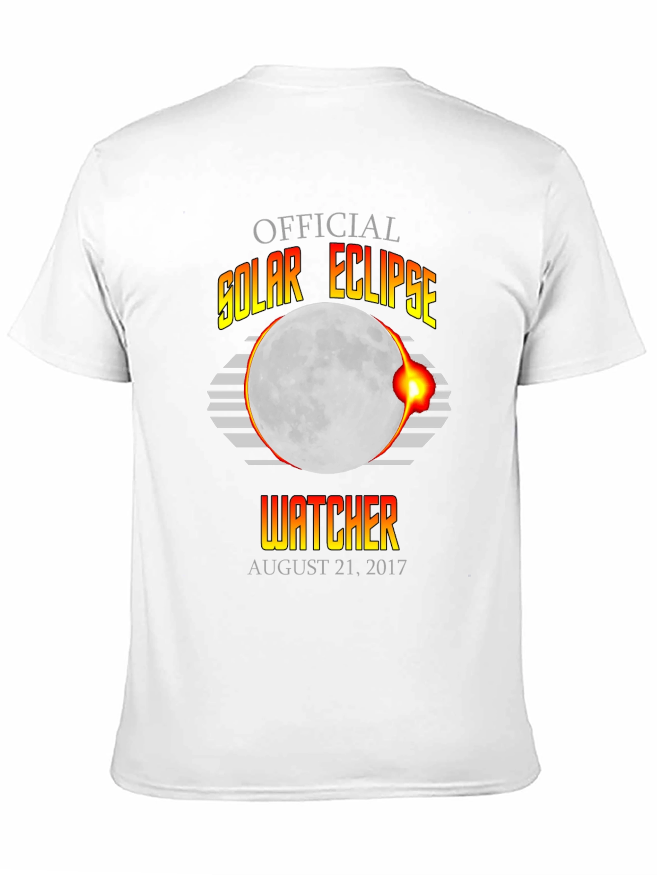 Official Solar Eclipse Watcher T-Shirt - August 21 2017