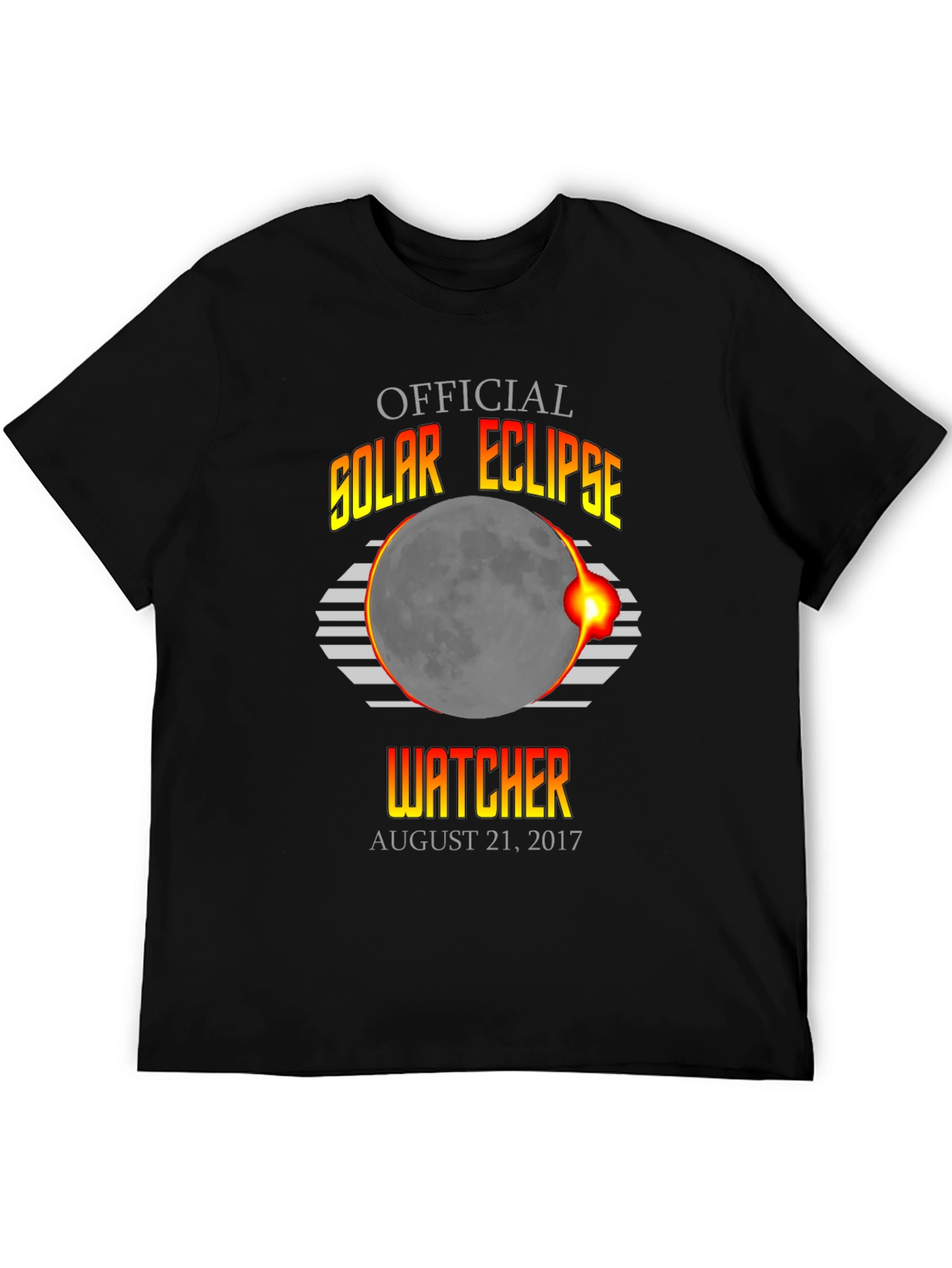 Official Solar Eclipse Watcher T-Shirt - August 21 2017