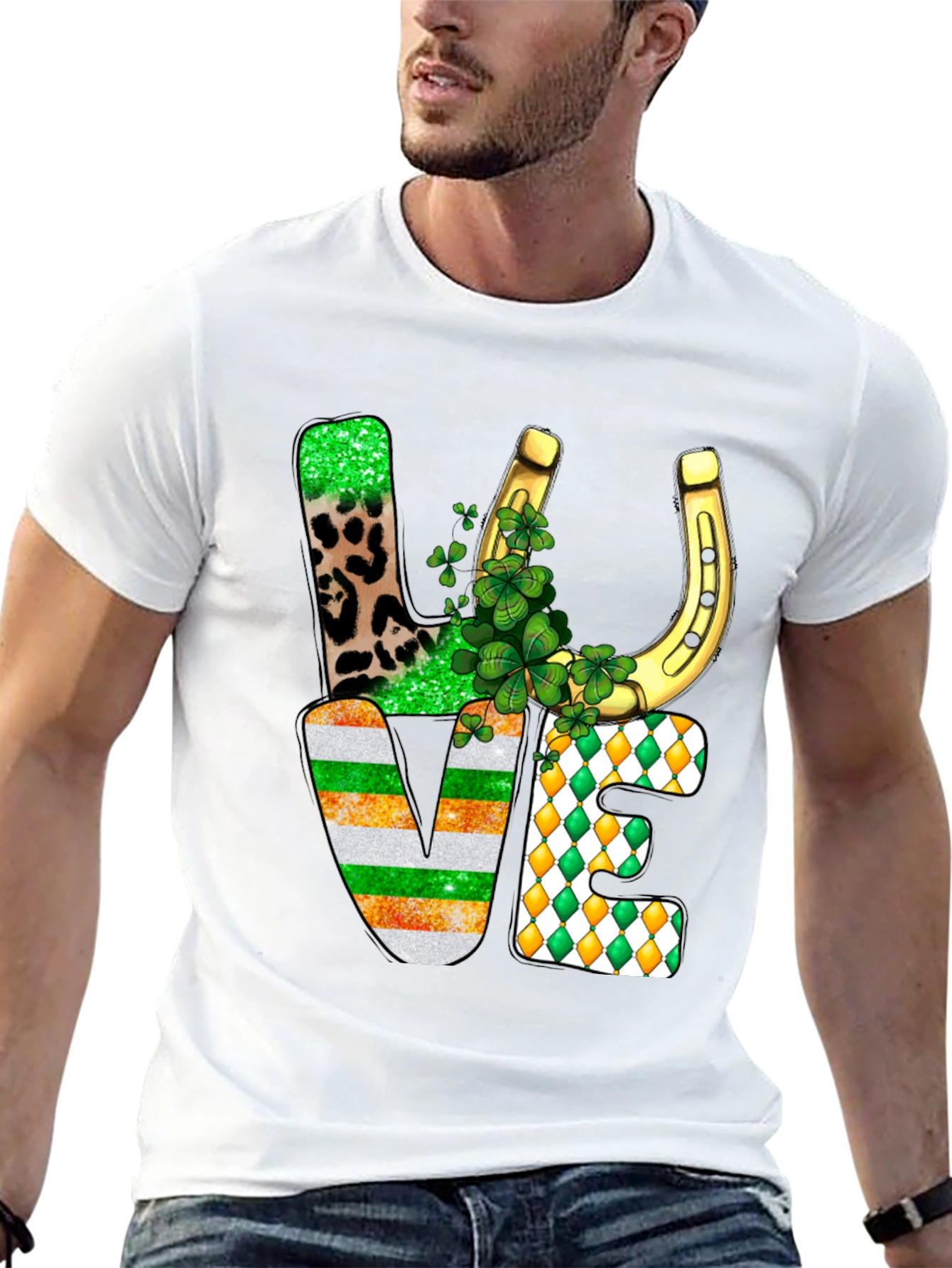 St. Patricks Day Love Graphic T-Shirt
