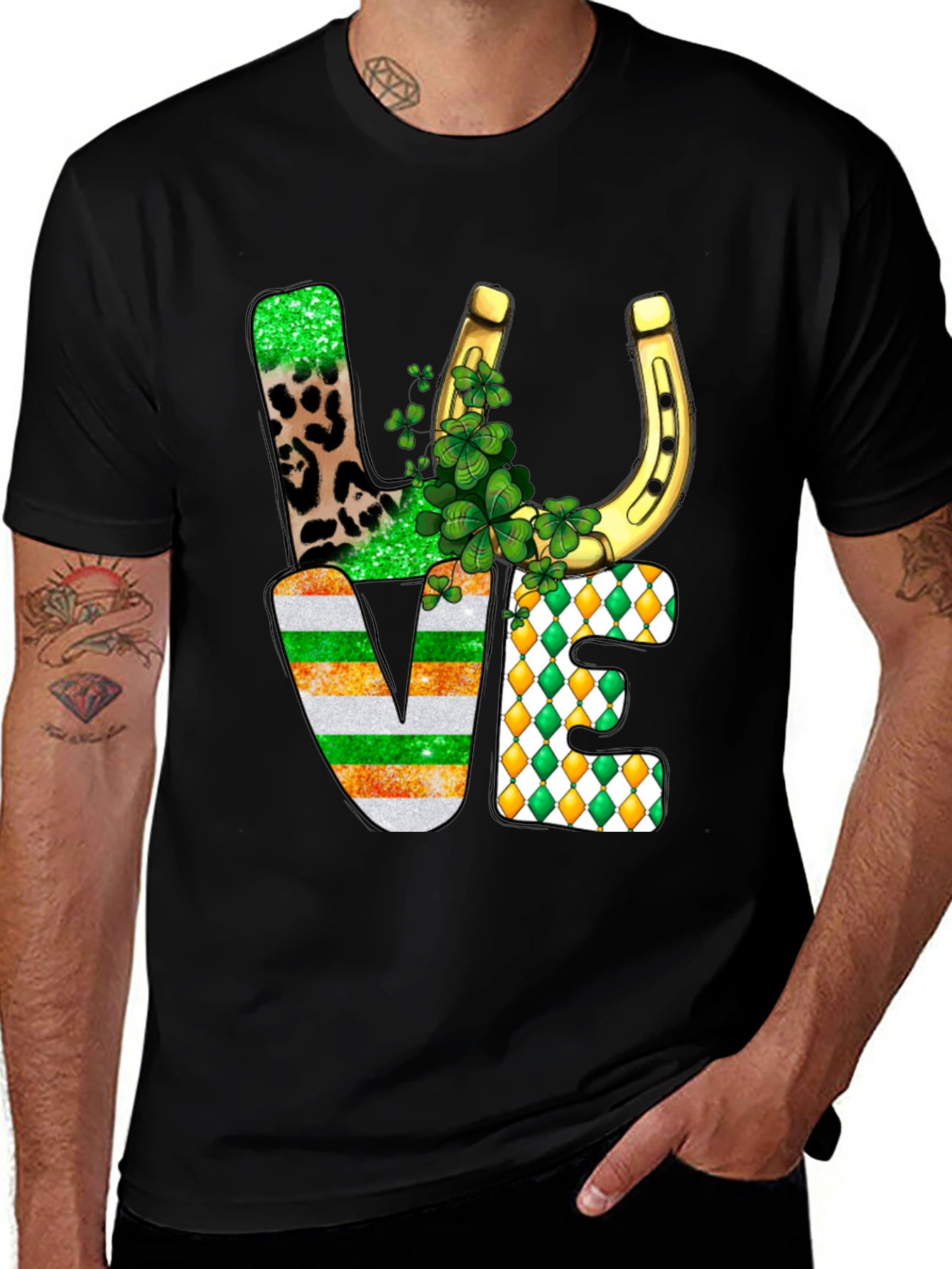 St. Patricks Day Love Graphic T-Shirt