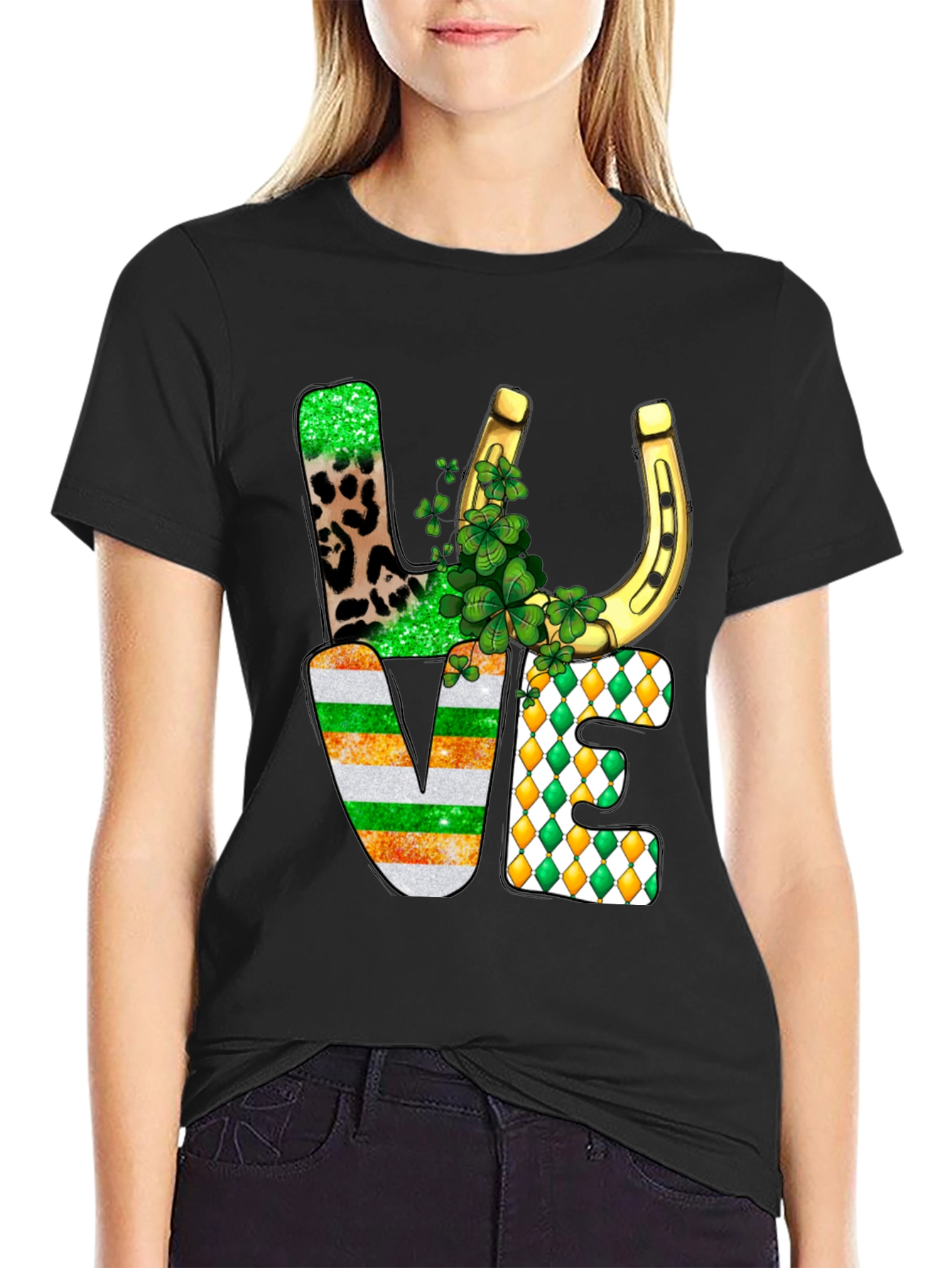 St. Patricks Day Love Graphic T-Shirt