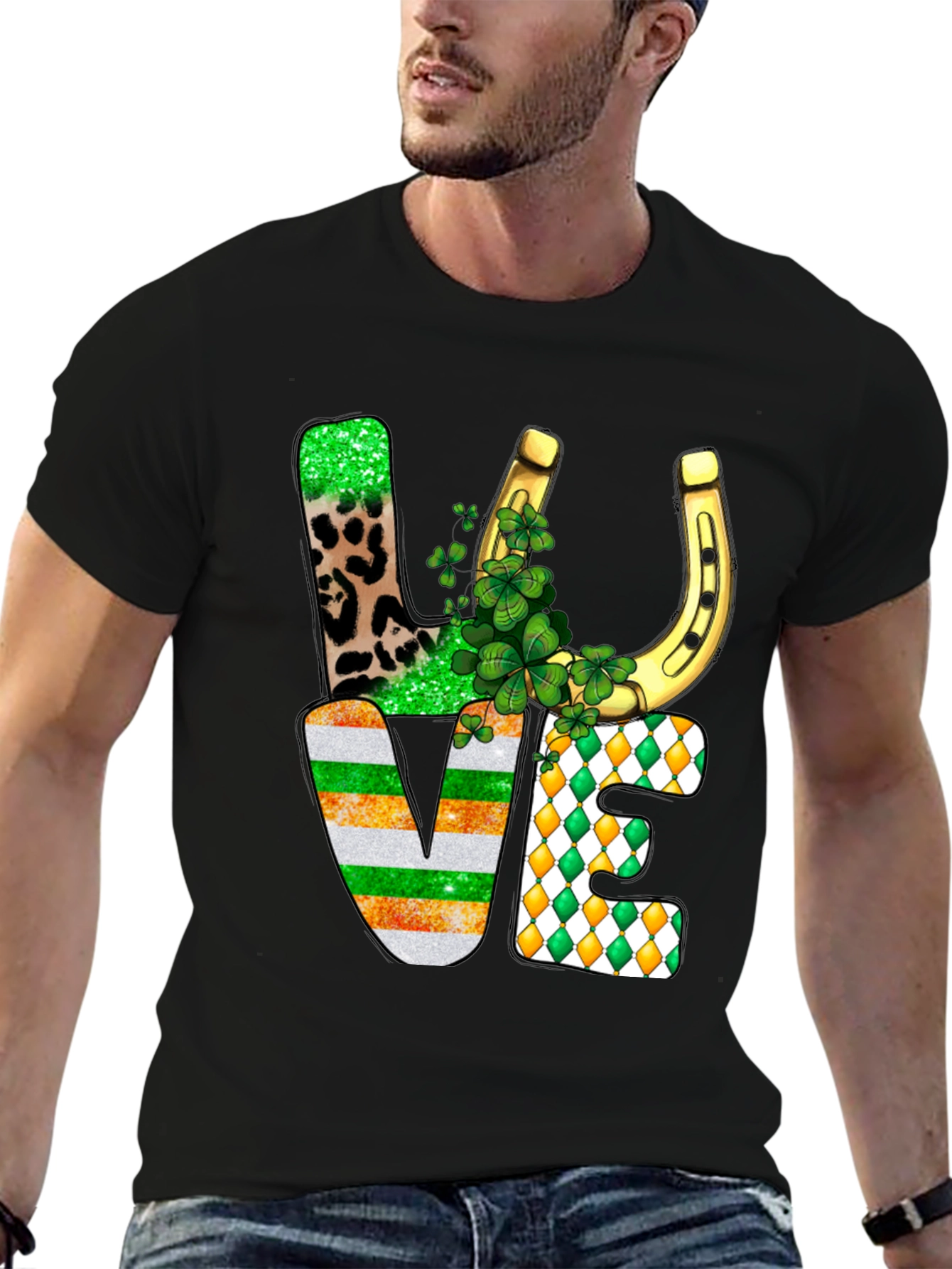 St. Patricks Day Love Graphic T-Shirt