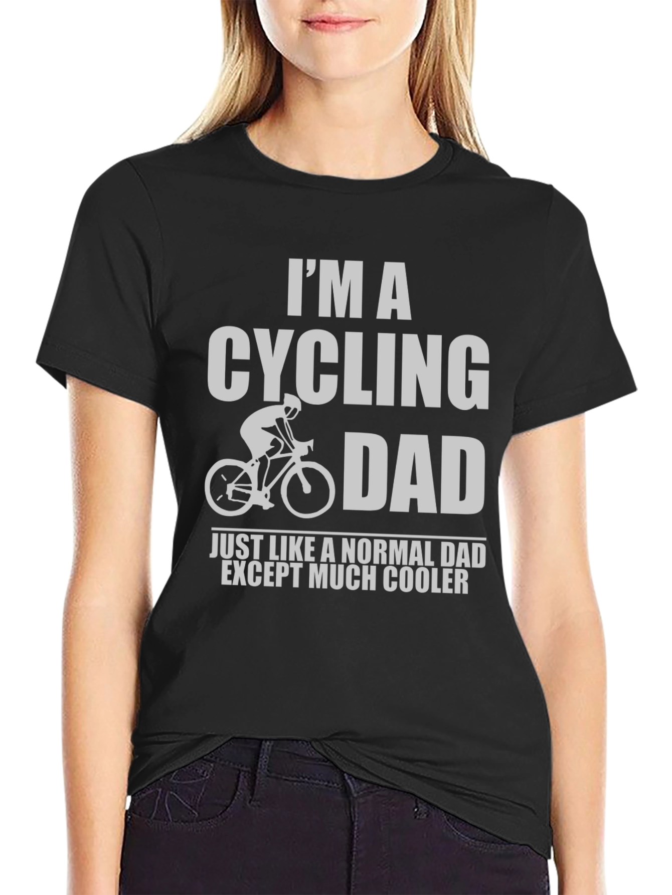 Cycling Dad T-Shirt - Cool Dad Graphic Tee