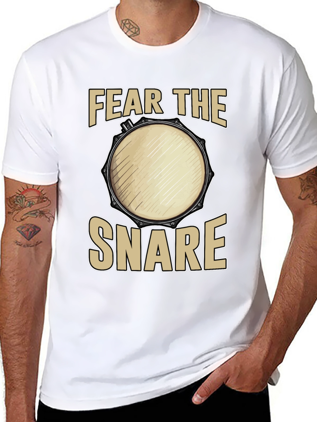 Fear the Snare Drum T-Shirt