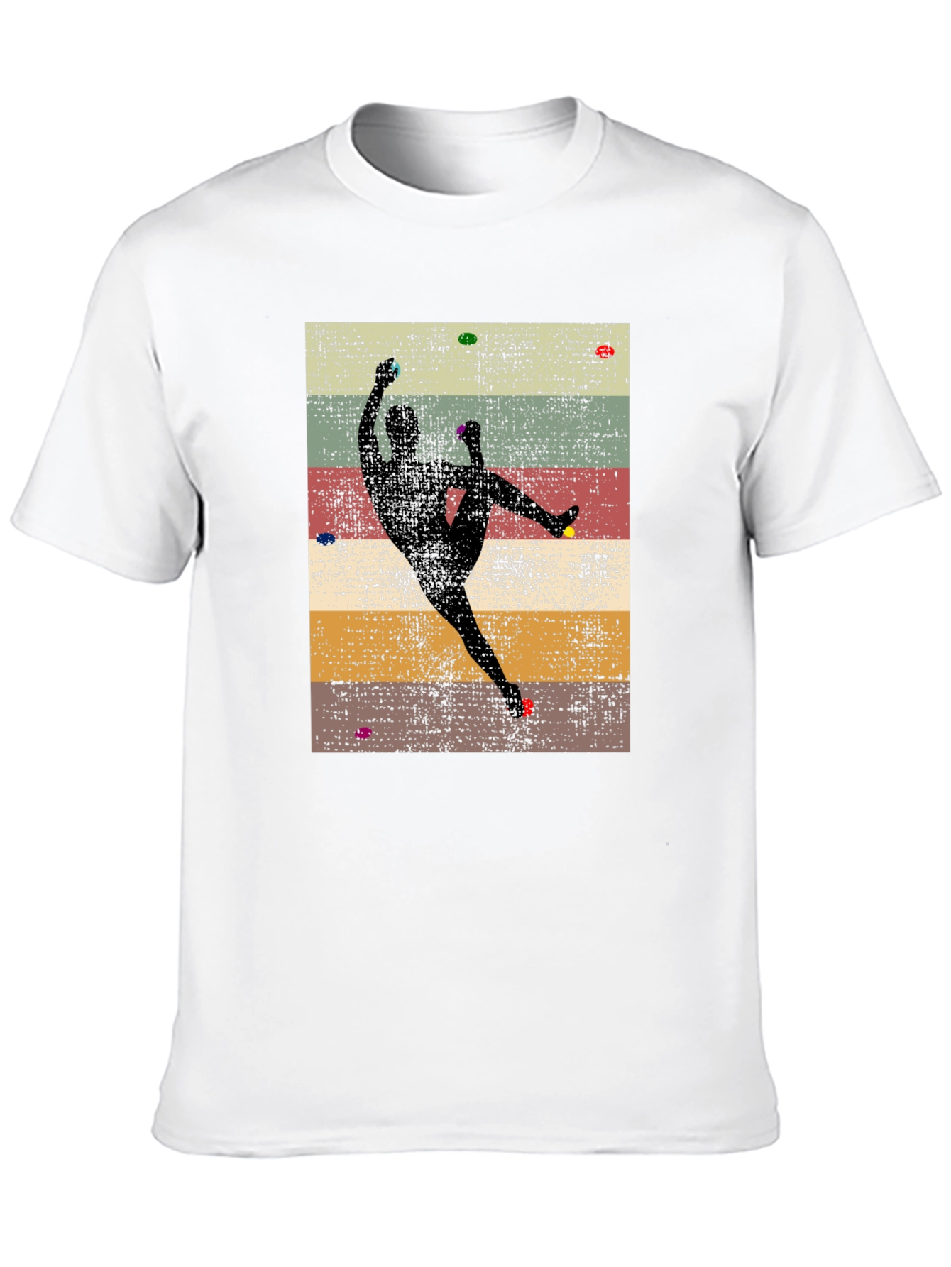 Climbing Silhouette Graphic Tee - Rock Climbing Shirt