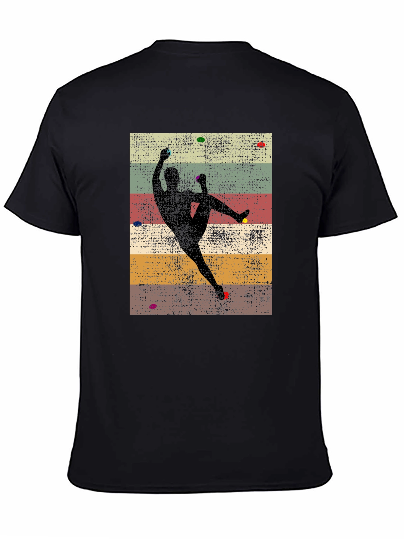 Climbing Silhouette Graphic Tee - Rock Climbing Shirt