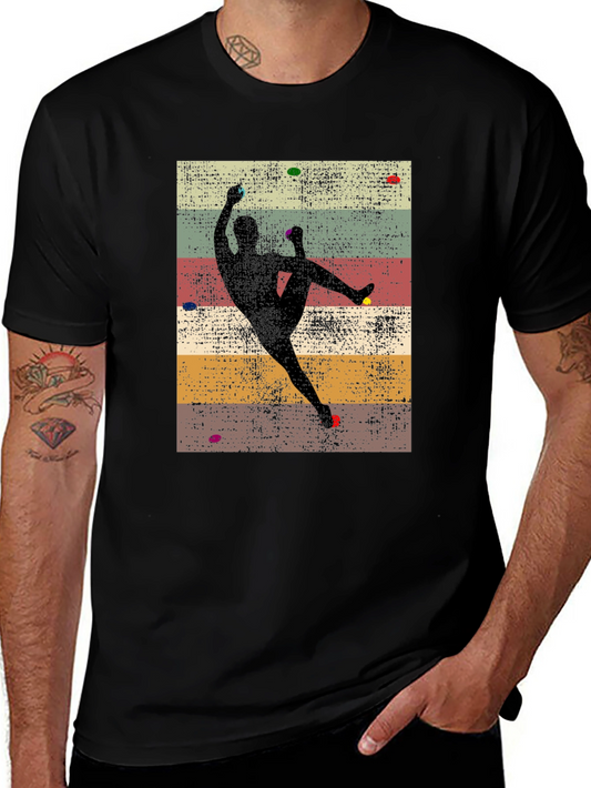 Climbing Silhouette Graphic Tee - Rock Climbing Shirt