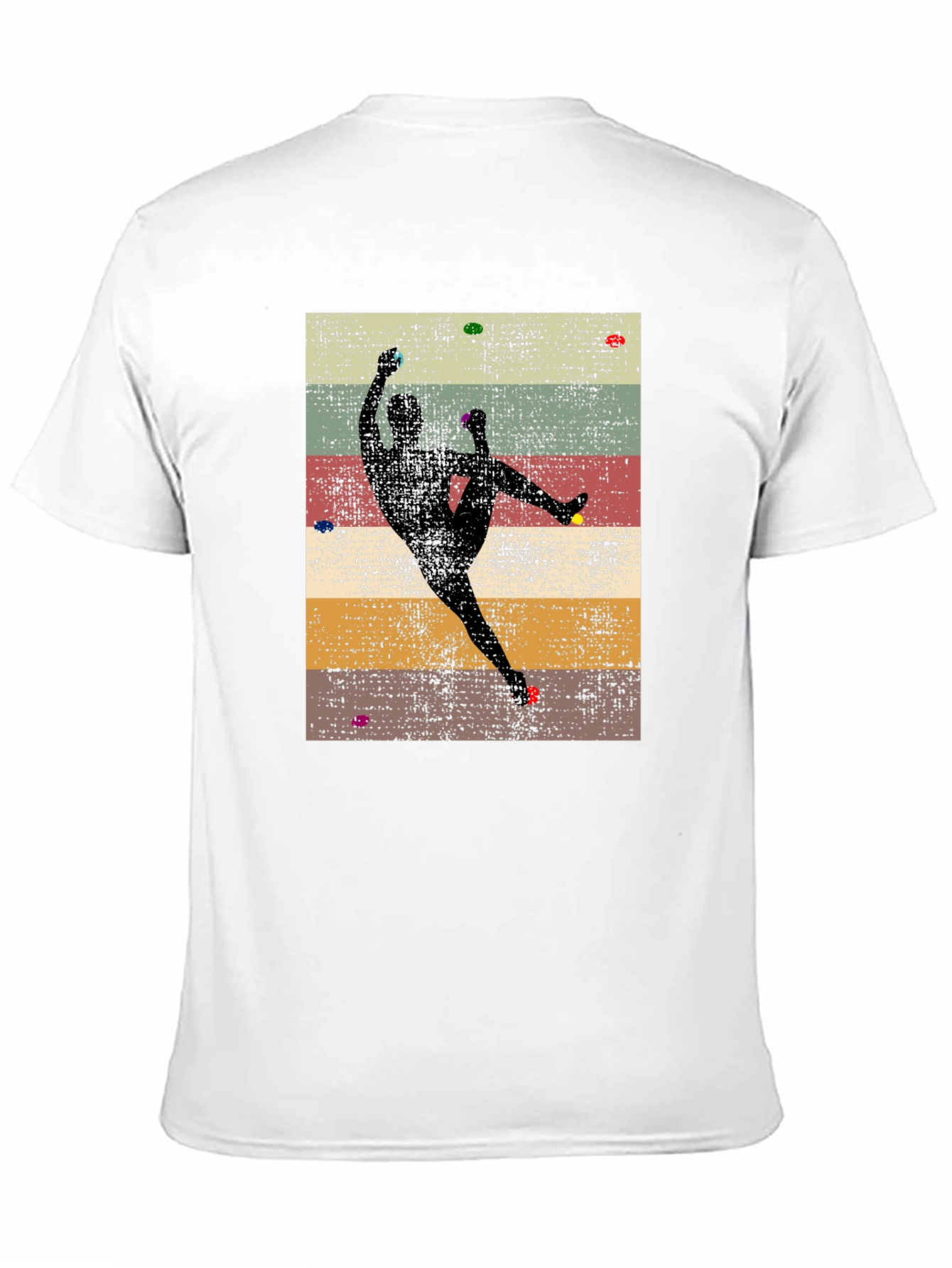 Climbing Silhouette Graphic Tee - Rock Climbing Shirt