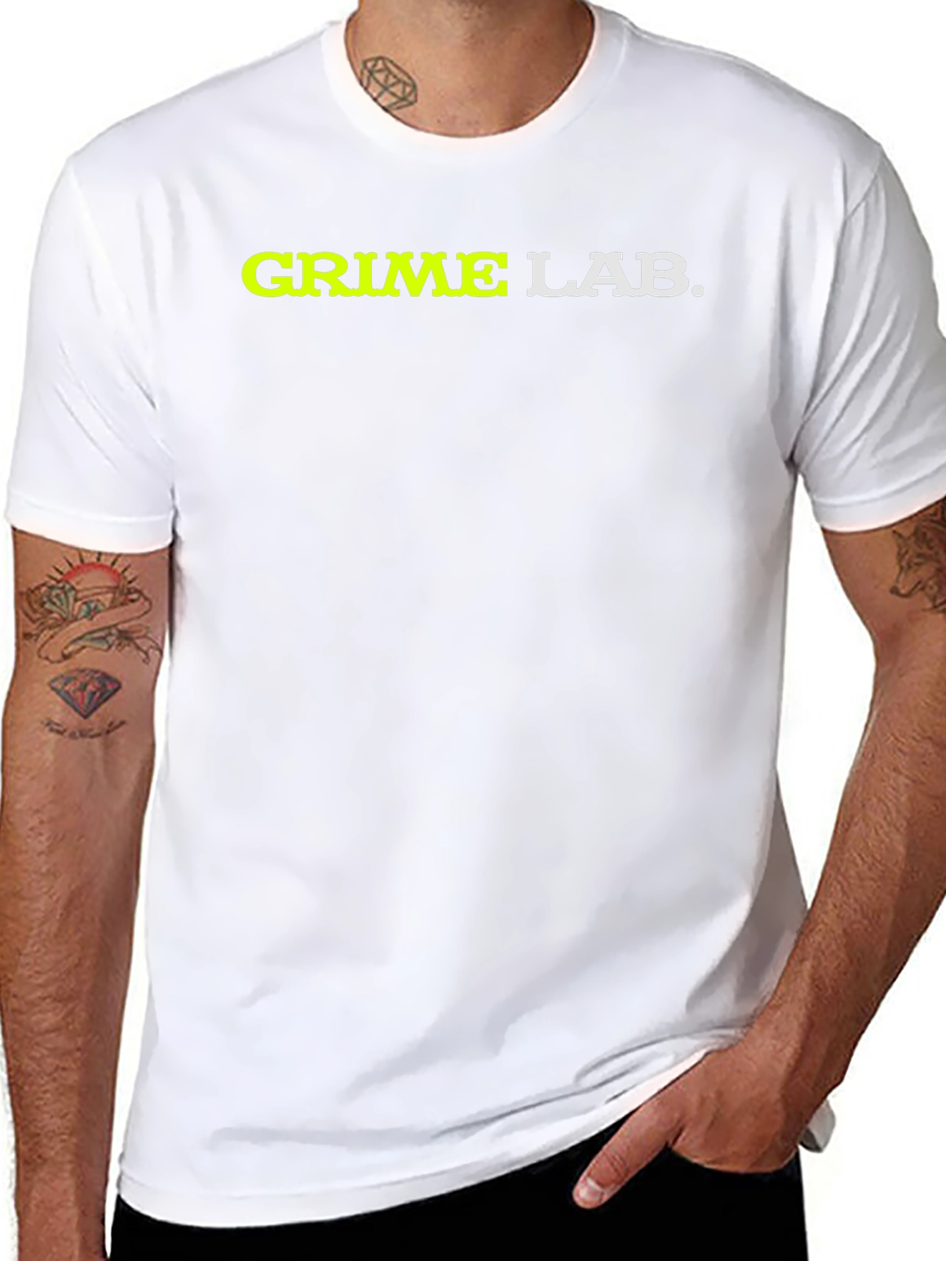 Grime Lab Graphic Tee - Bold Style
