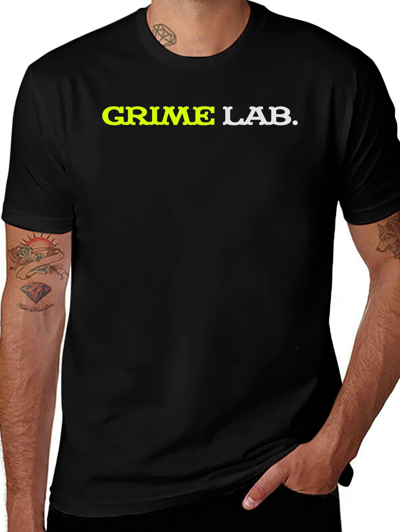 Grime Lab Graphic Tee - Bold Style