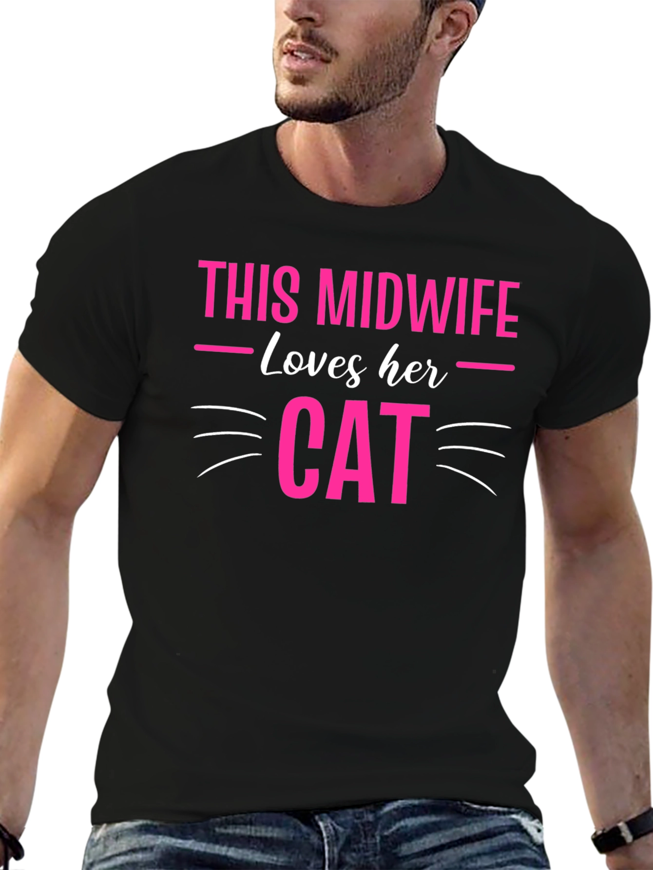 Midwife Cat Lover T-Shirt