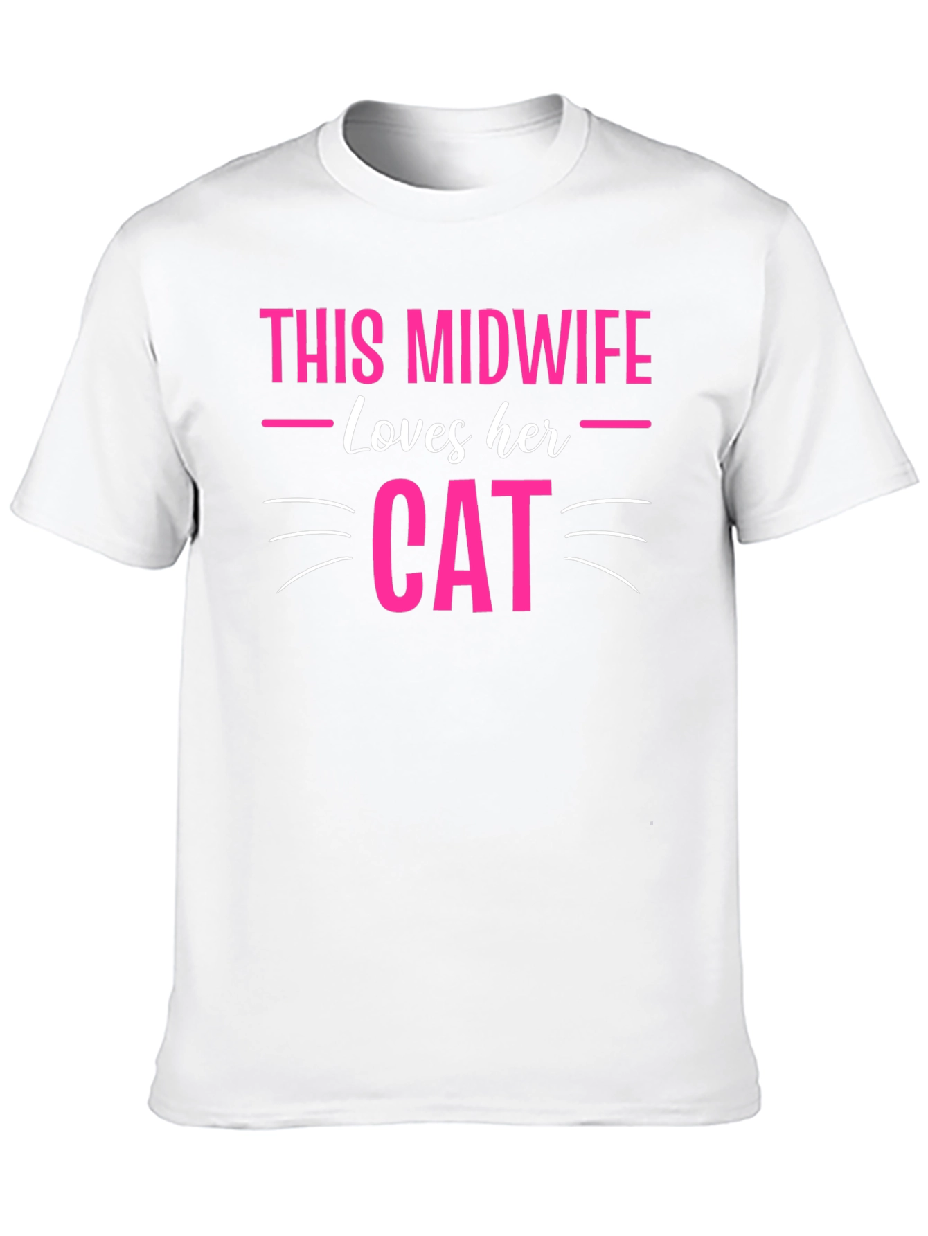 Midwife Cat Lover T-Shirt
