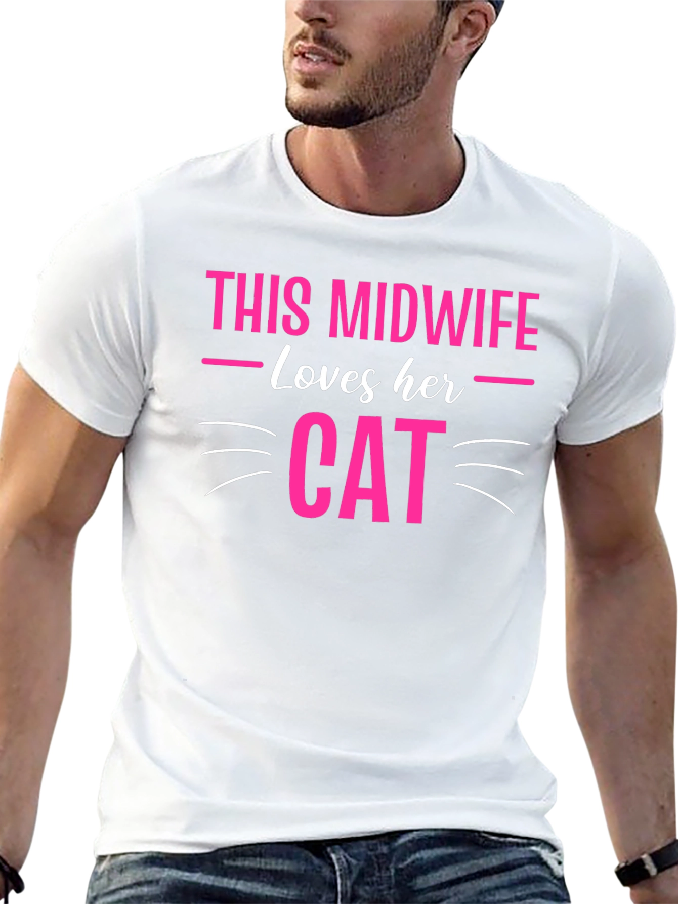 Midwife Cat Lover T-Shirt