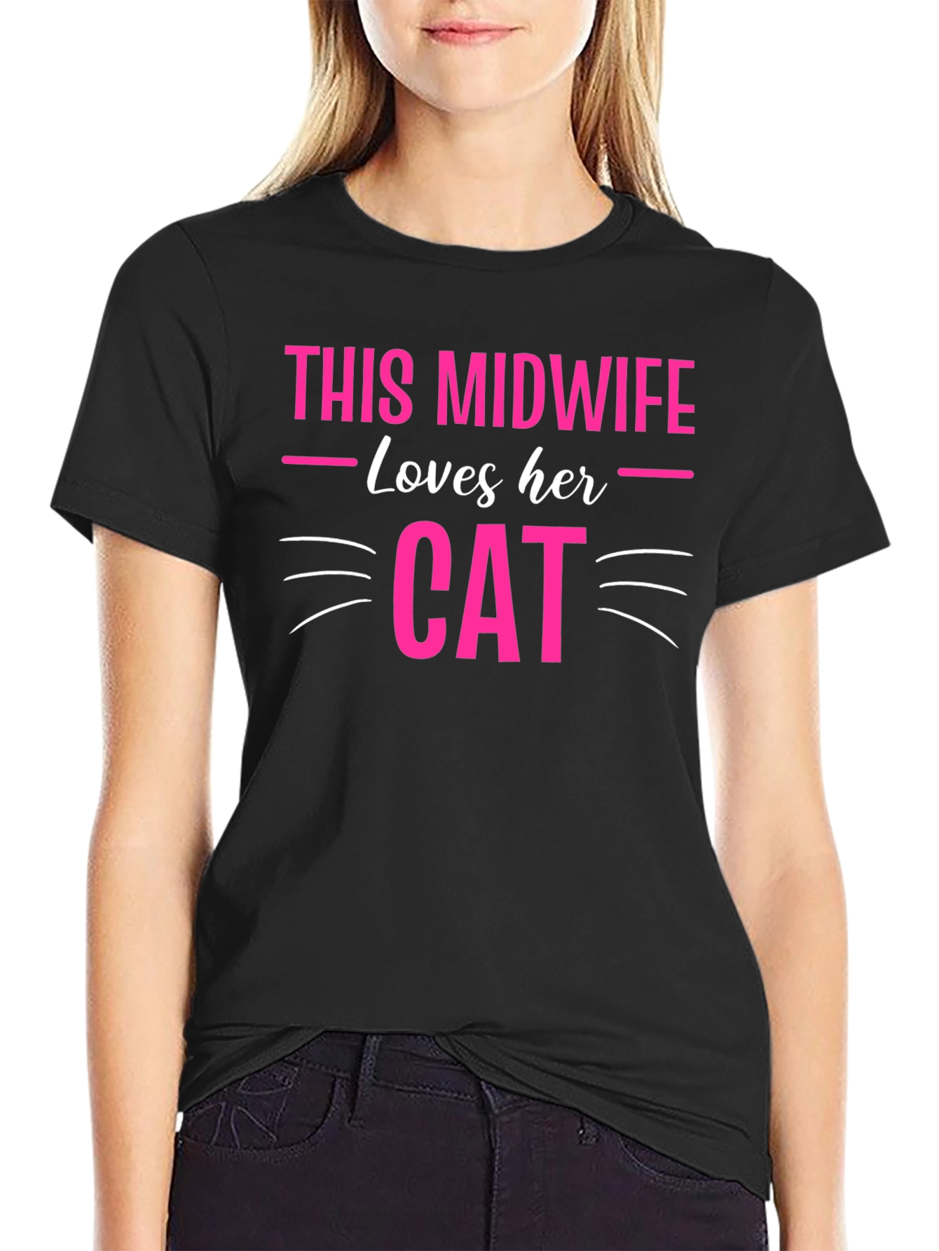 Midwife Cat Lover T-Shirt