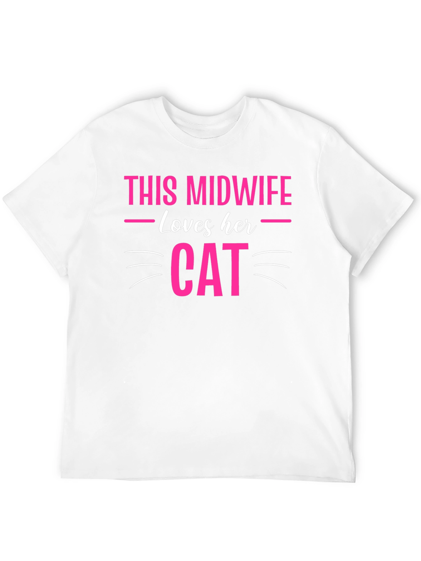 Midwife Cat Lover T-Shirt