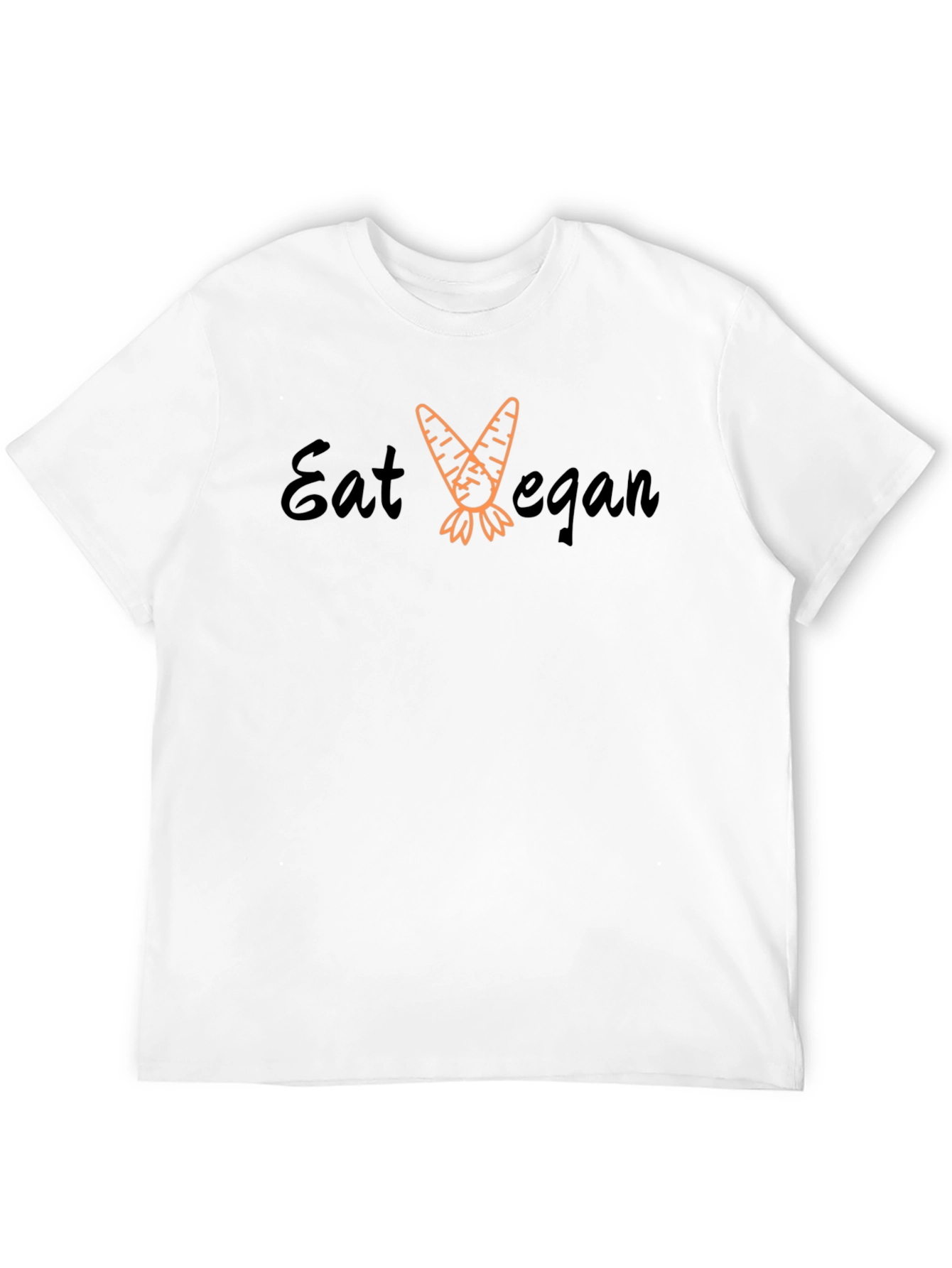 Eat Vegan Graphic Tee - Stylish & Comfortable
