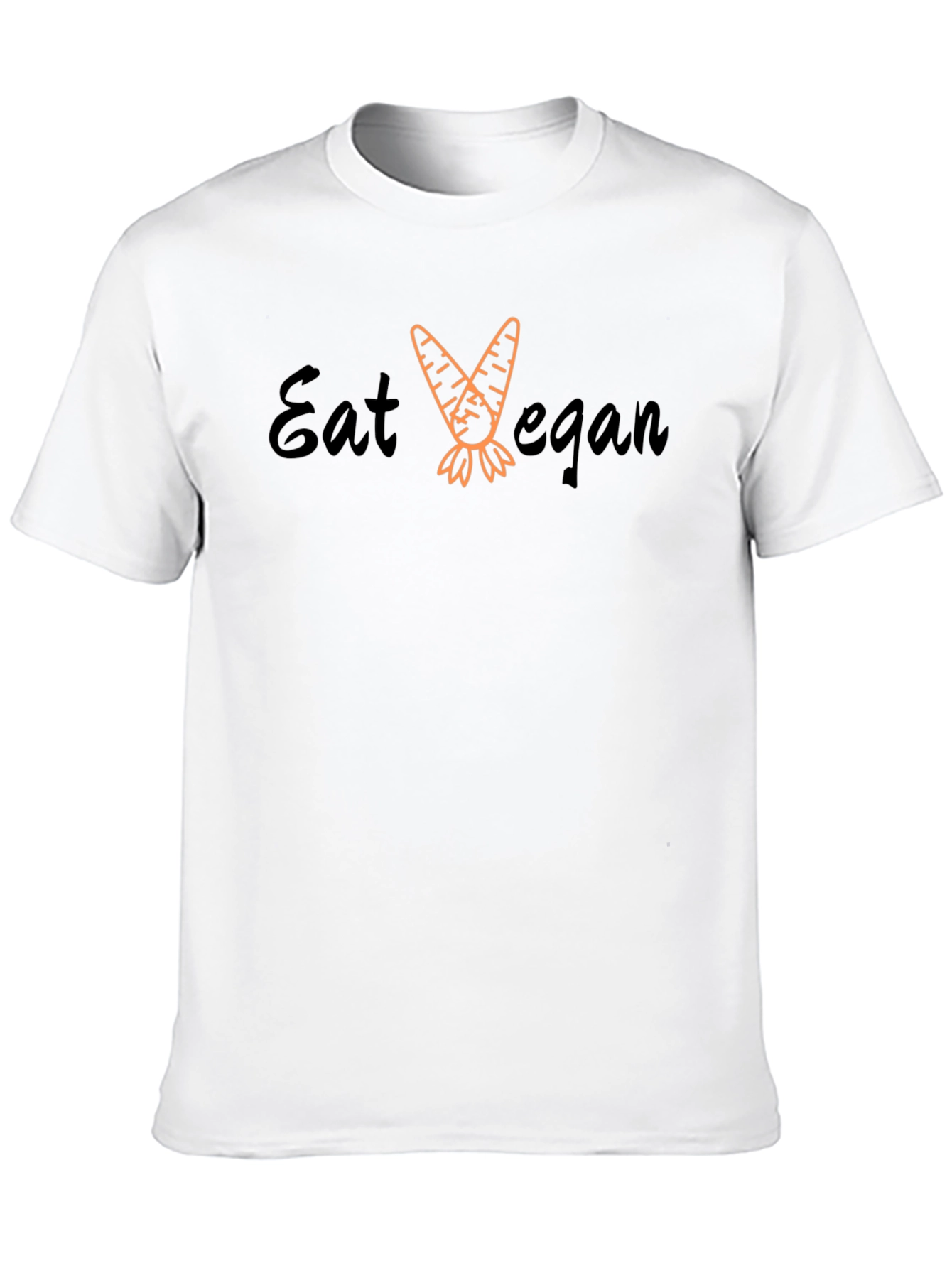 Eat Vegan Graphic Tee - Stylish & Comfortable