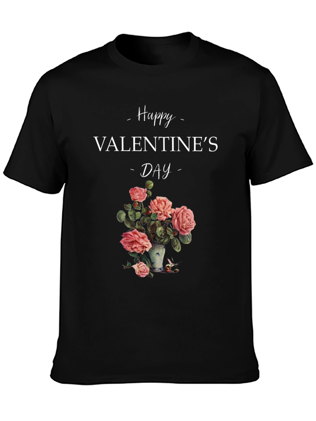 Valentines Day Floral T-Shirt