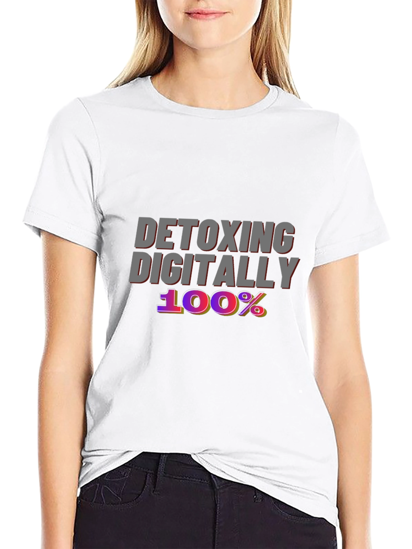 Detoxing Digitally 100% T-Shirt