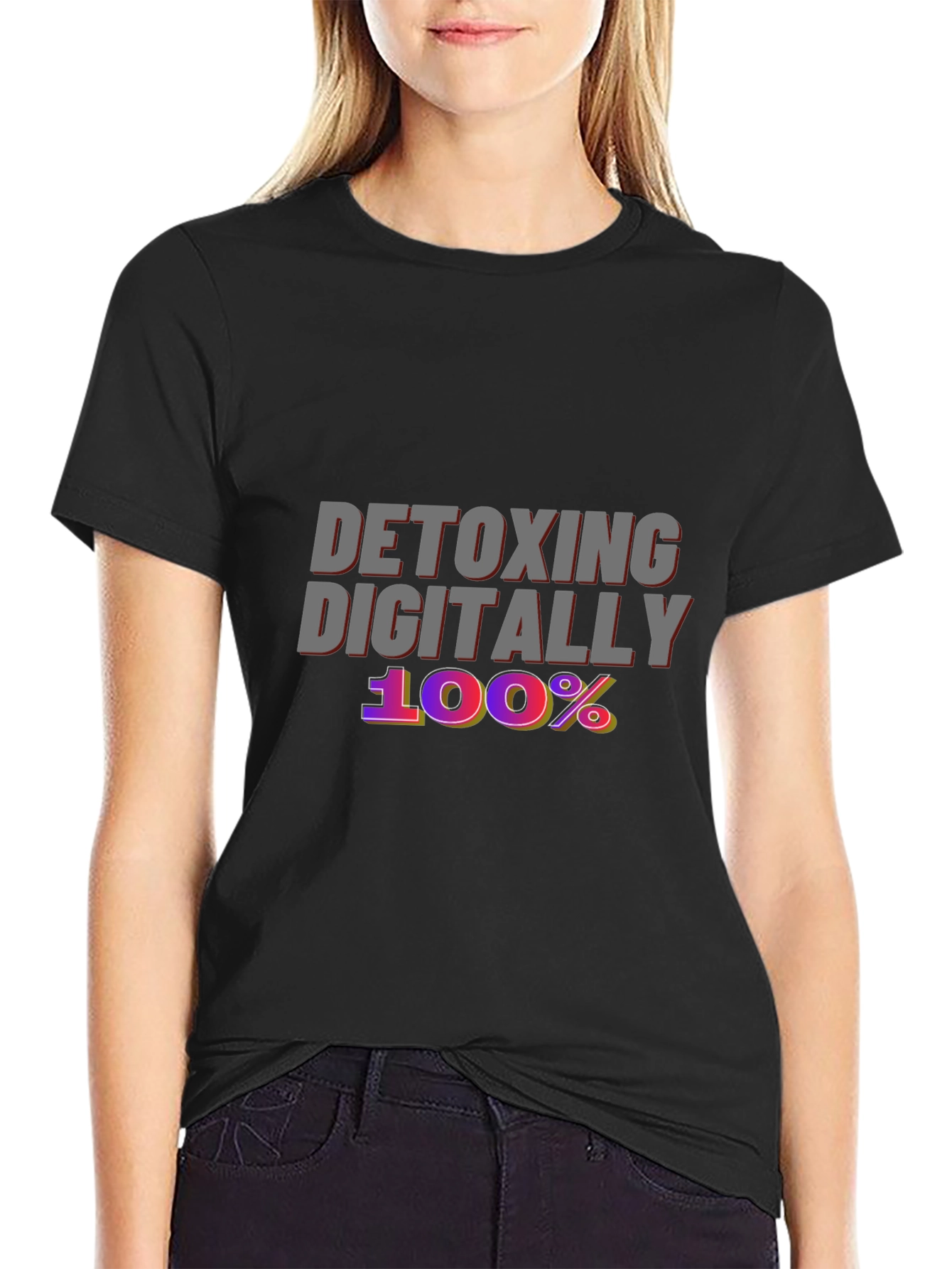 Detoxing Digitally 100% T-Shirt