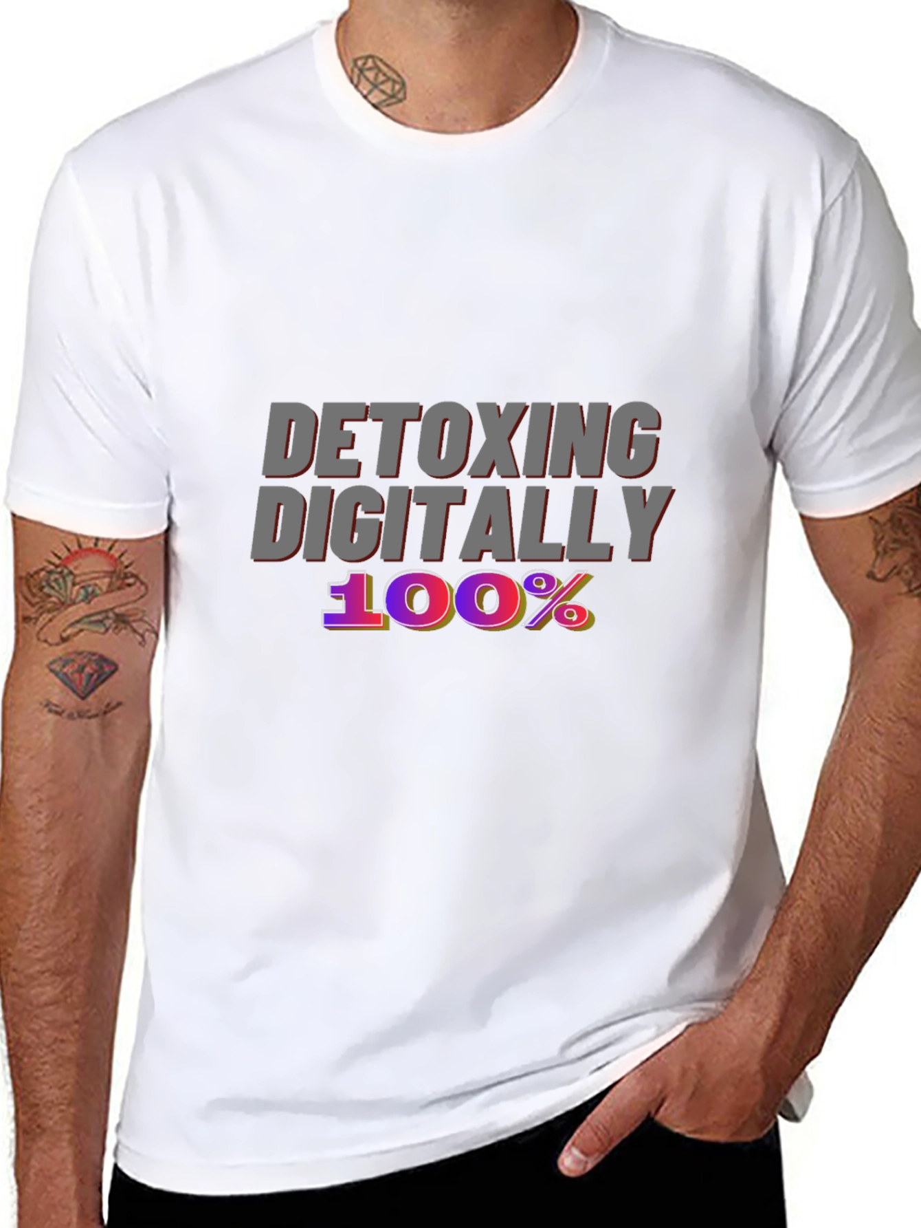 Detoxing Digitally 100% T-Shirt