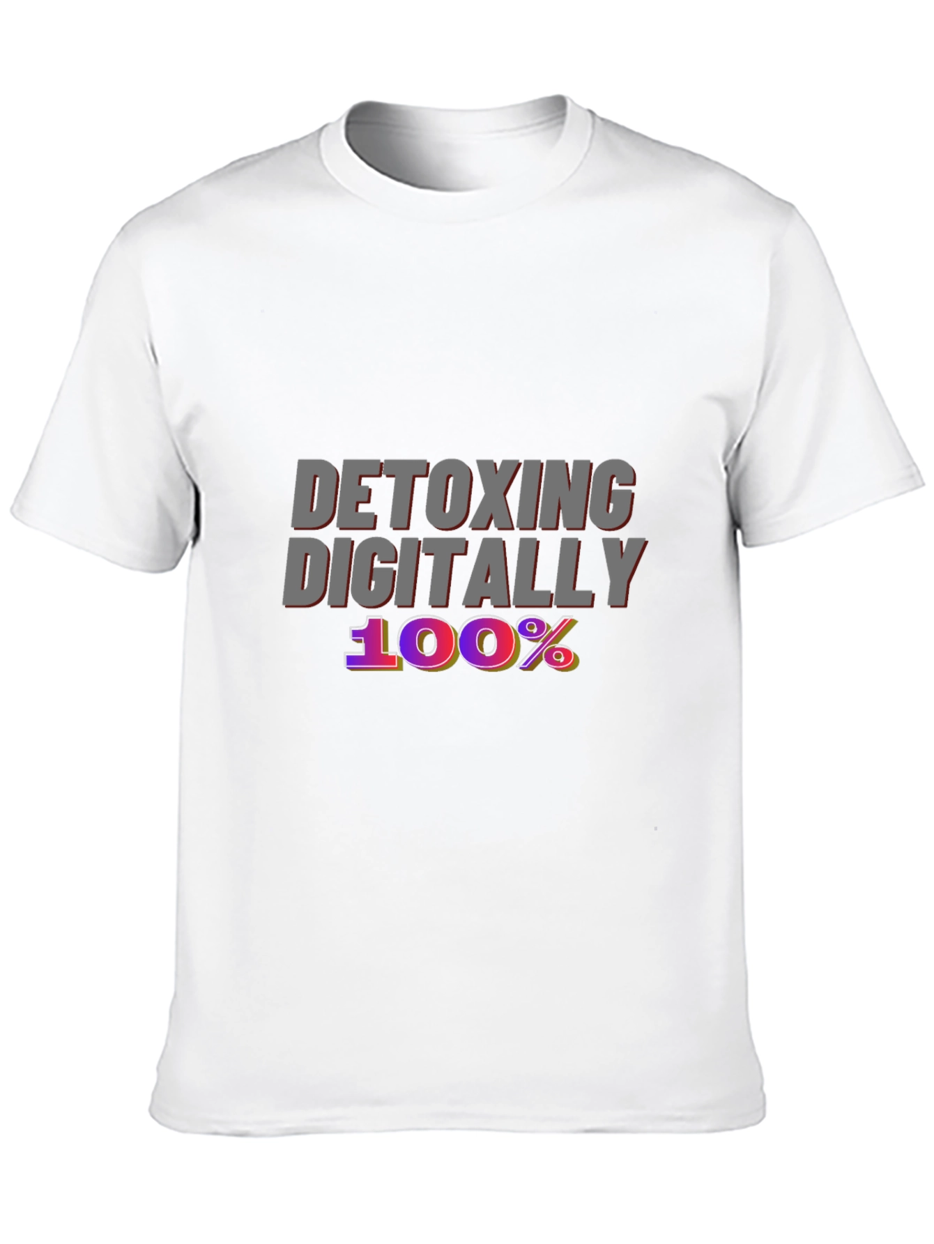 Detoxing Digitally 100% T-Shirt