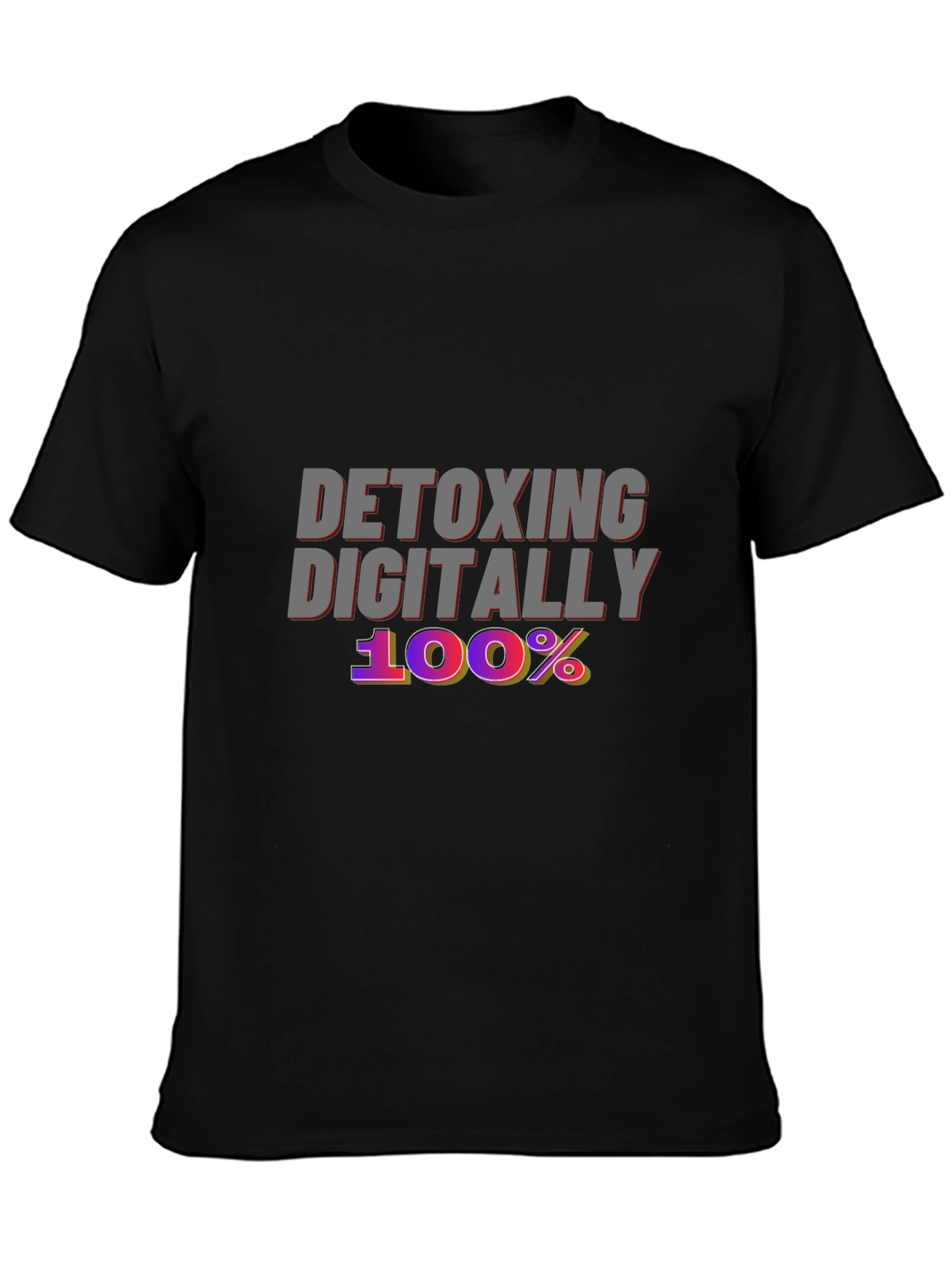 Detoxing Digitally 100% T-Shirt