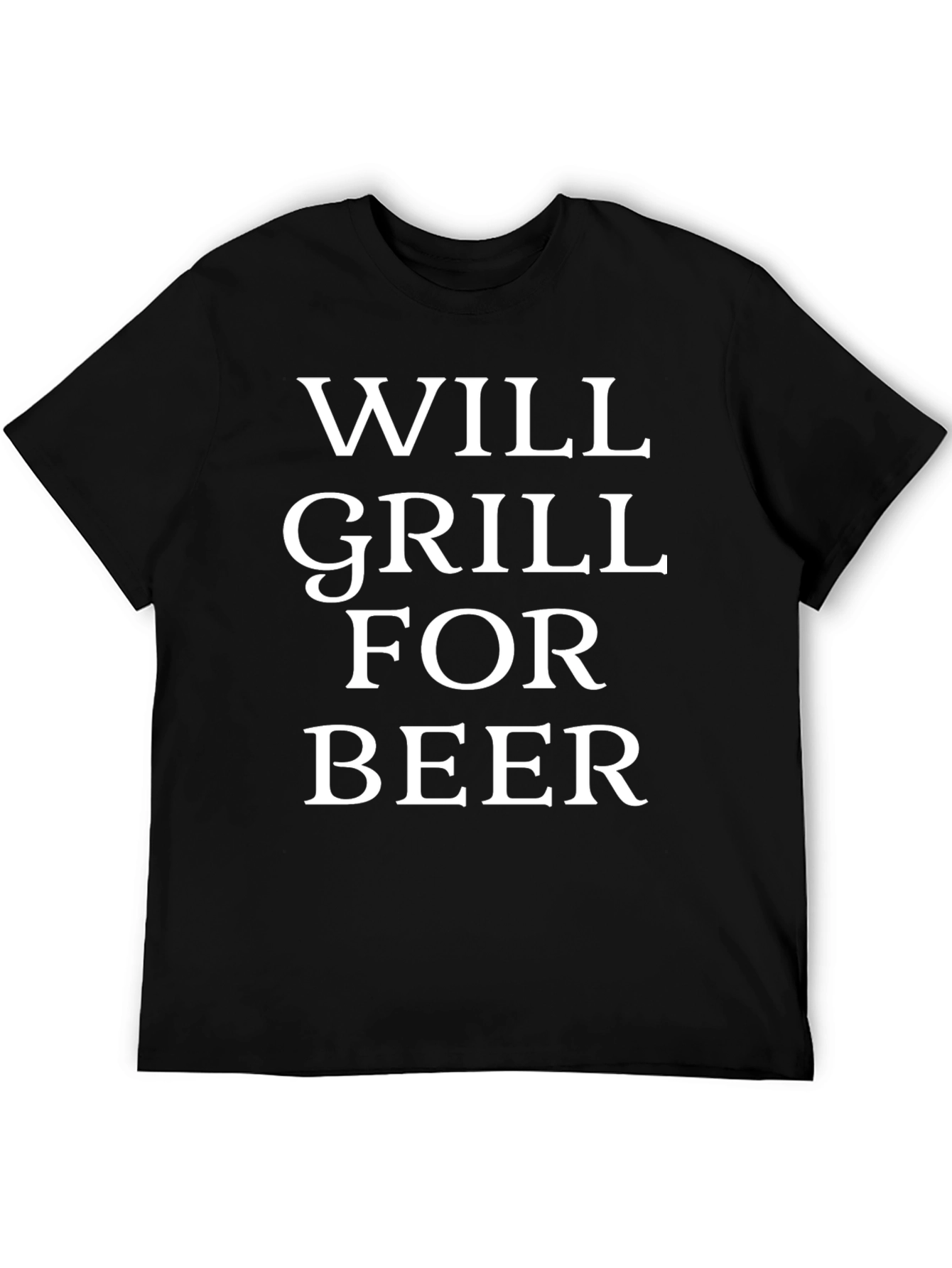 Will Grill For Beer T-Shirt