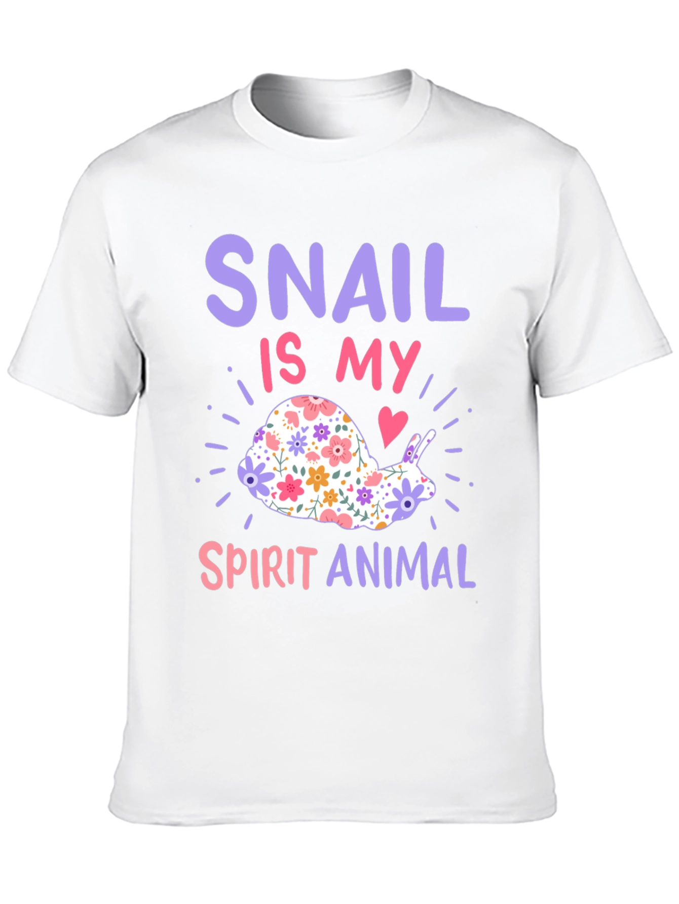 Snail Spirit Animal Graphic T-Shirt