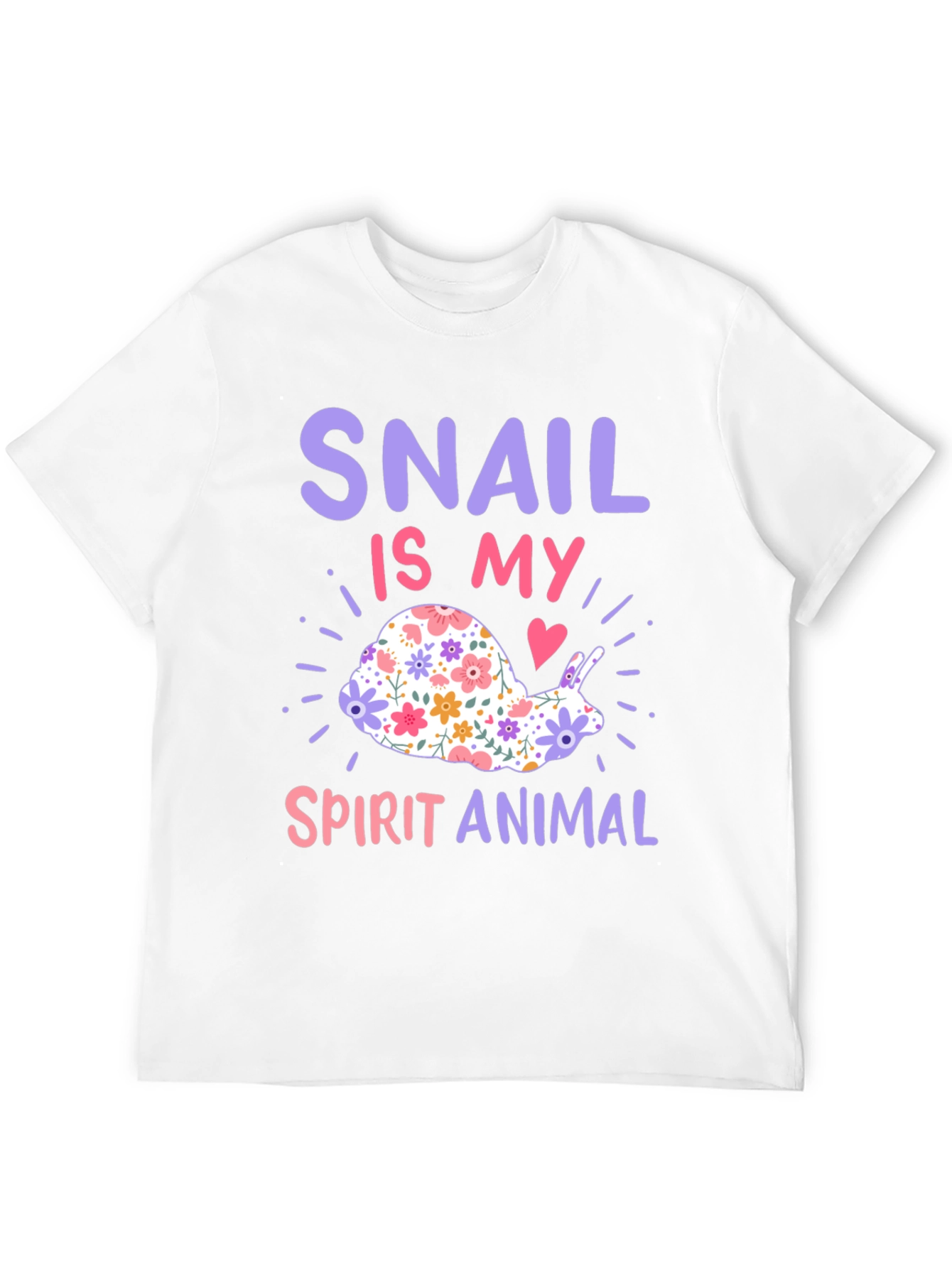 Snail Spirit Animal Graphic T-Shirt