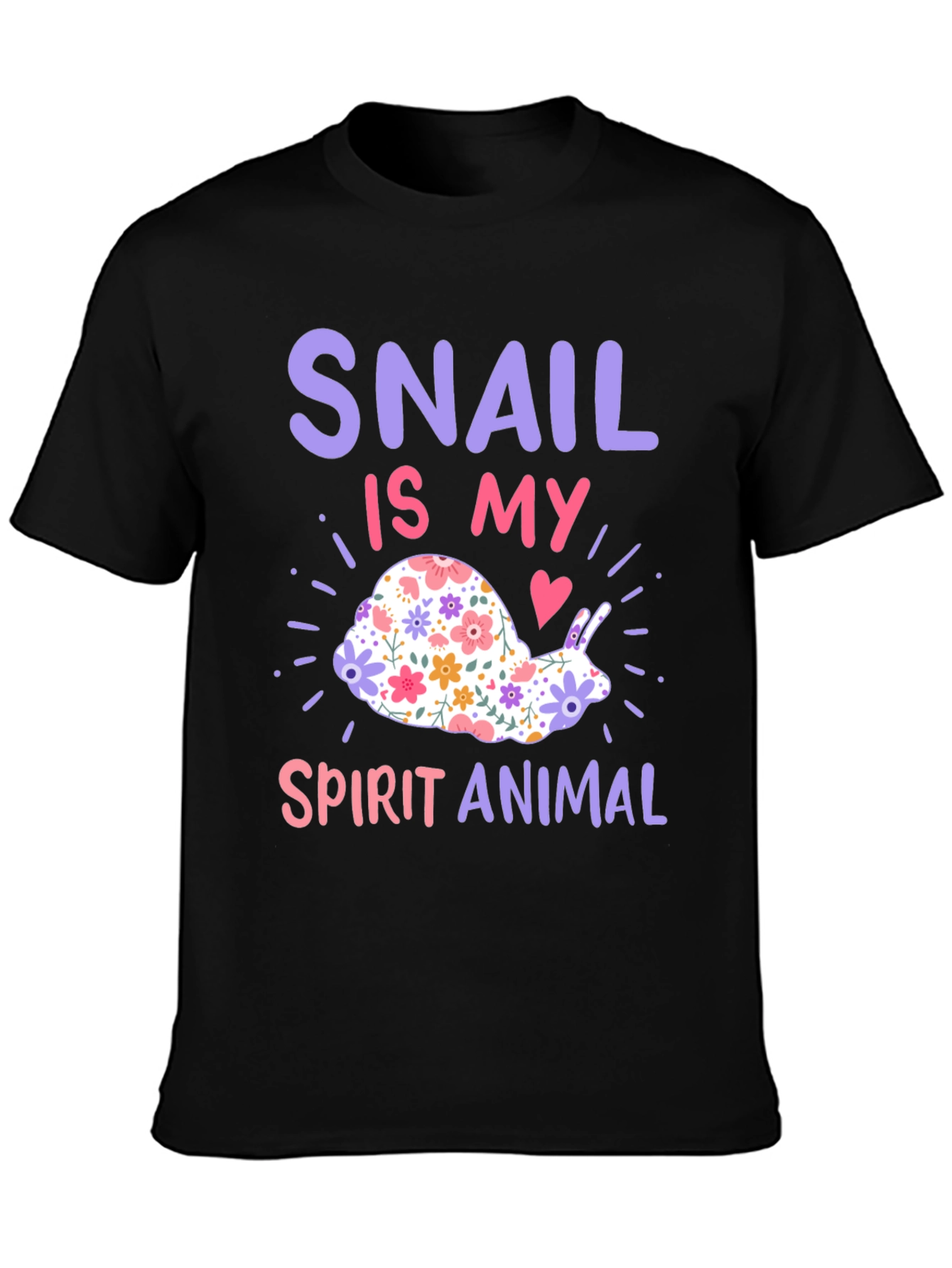 Snail Spirit Animal Graphic T-Shirt