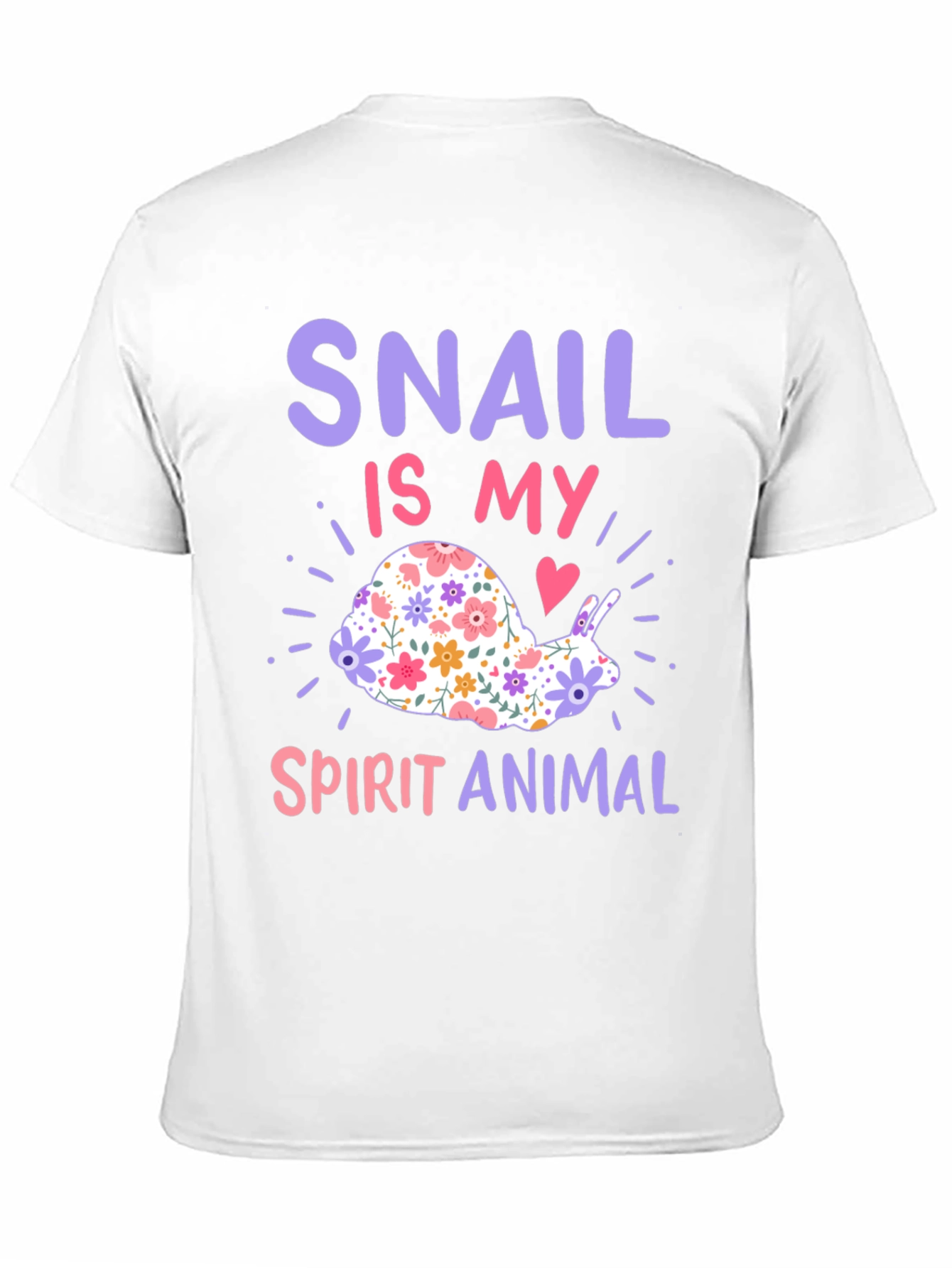 Snail Spirit Animal Graphic T-Shirt