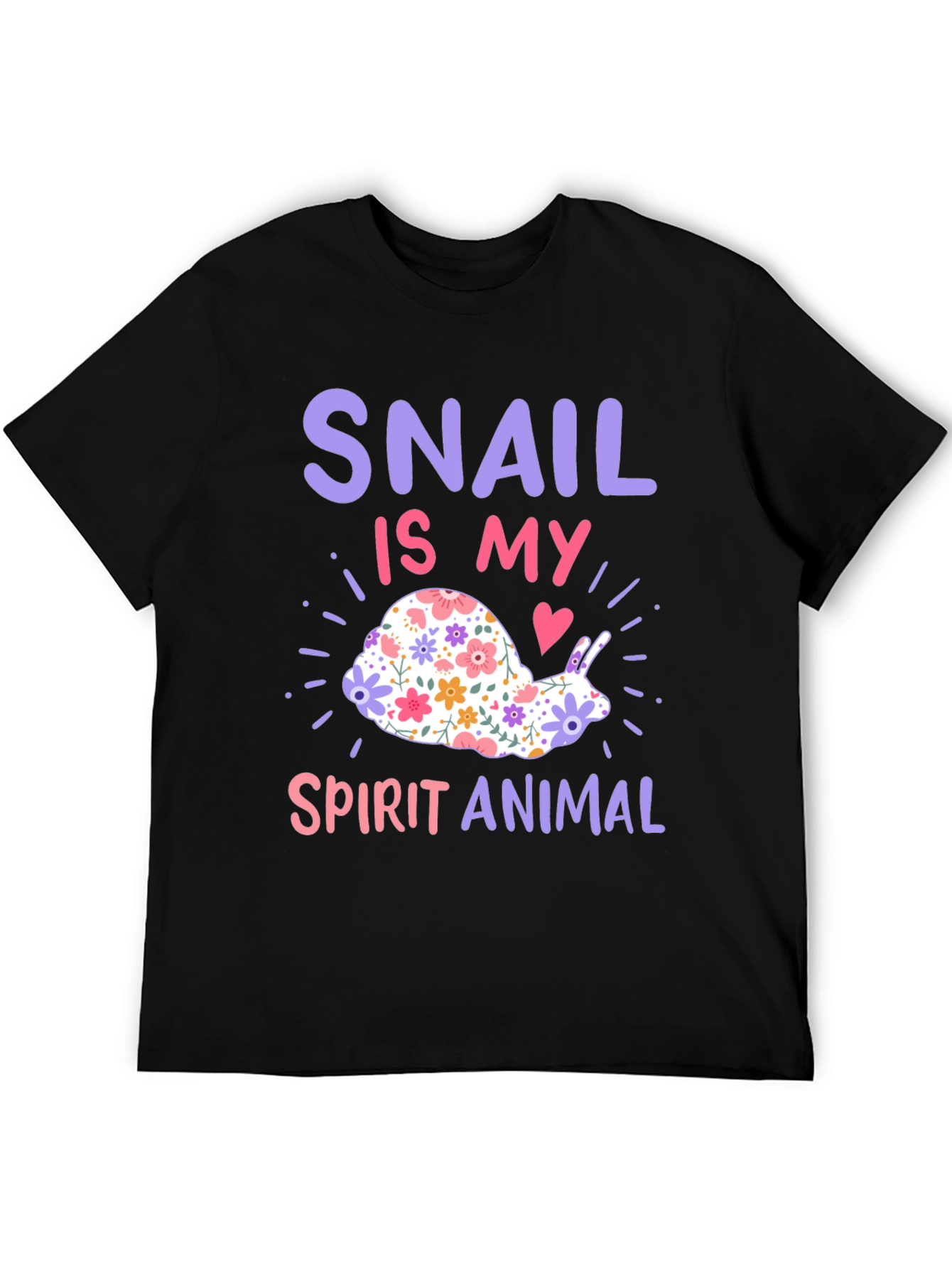Snail Spirit Animal Graphic T-Shirt