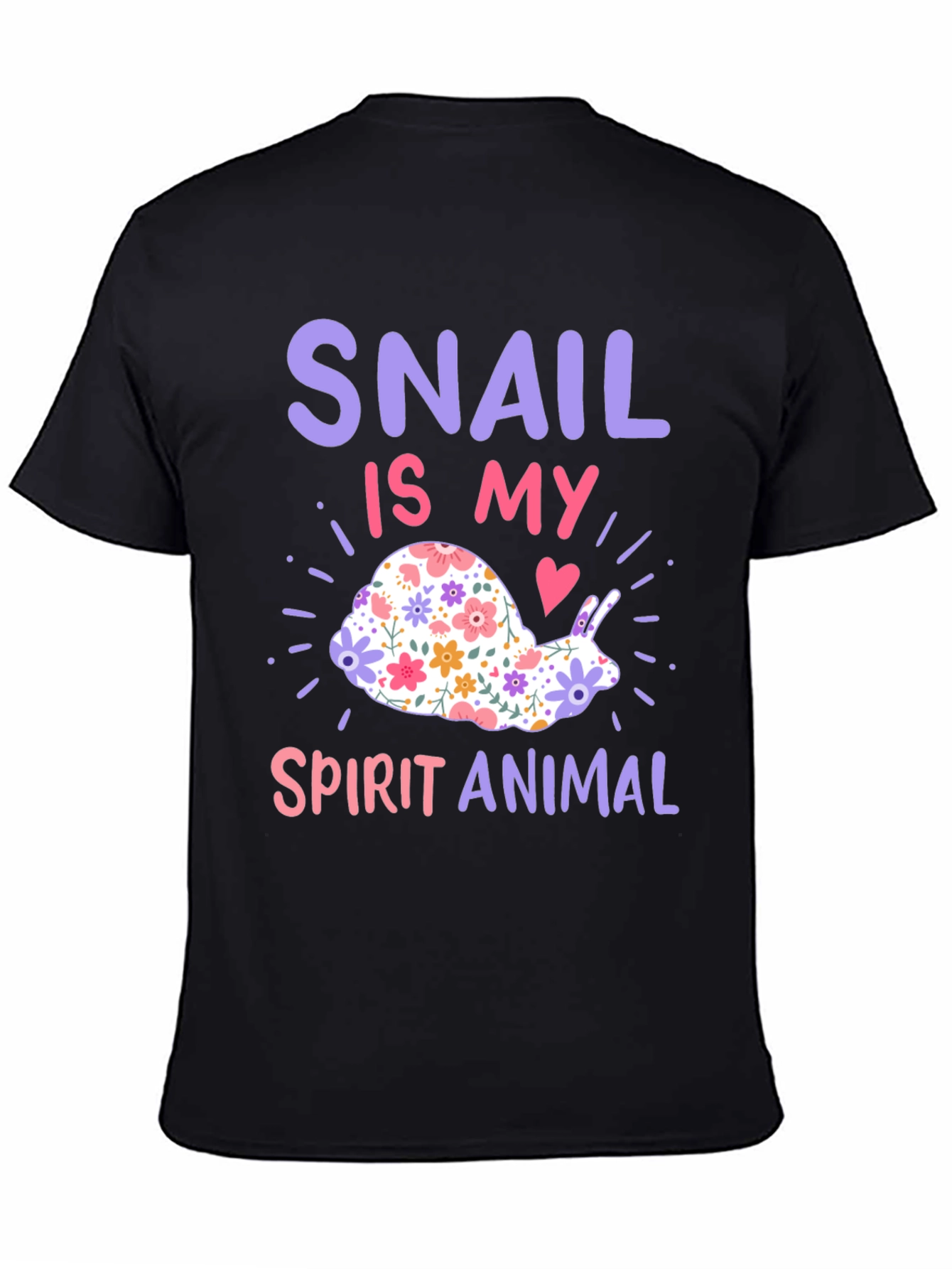 Snail Spirit Animal Graphic T-Shirt